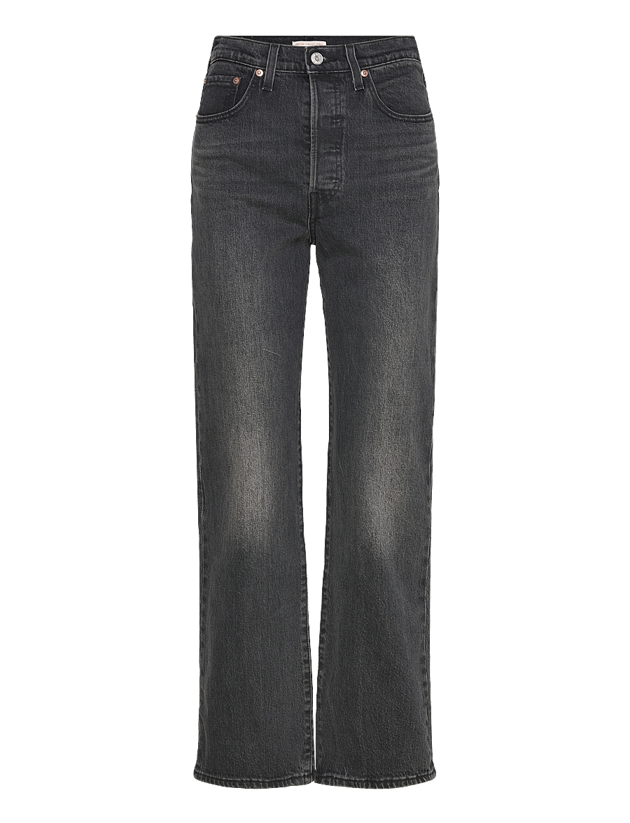 Levi's® - RIBCAGE STRAIGHT ANKLE LOOM AB - gerade jeans - med indigo - worn in - 1