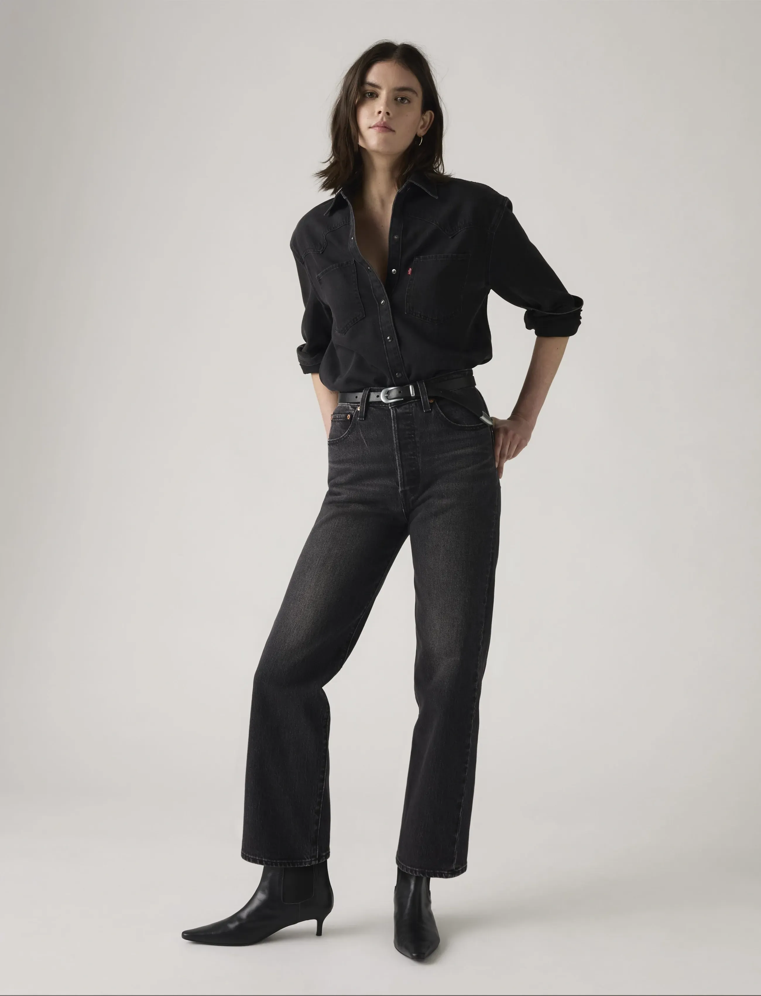 LEVIS ® Jeans 'Ribcage Straight Ankle' dam – bild 6