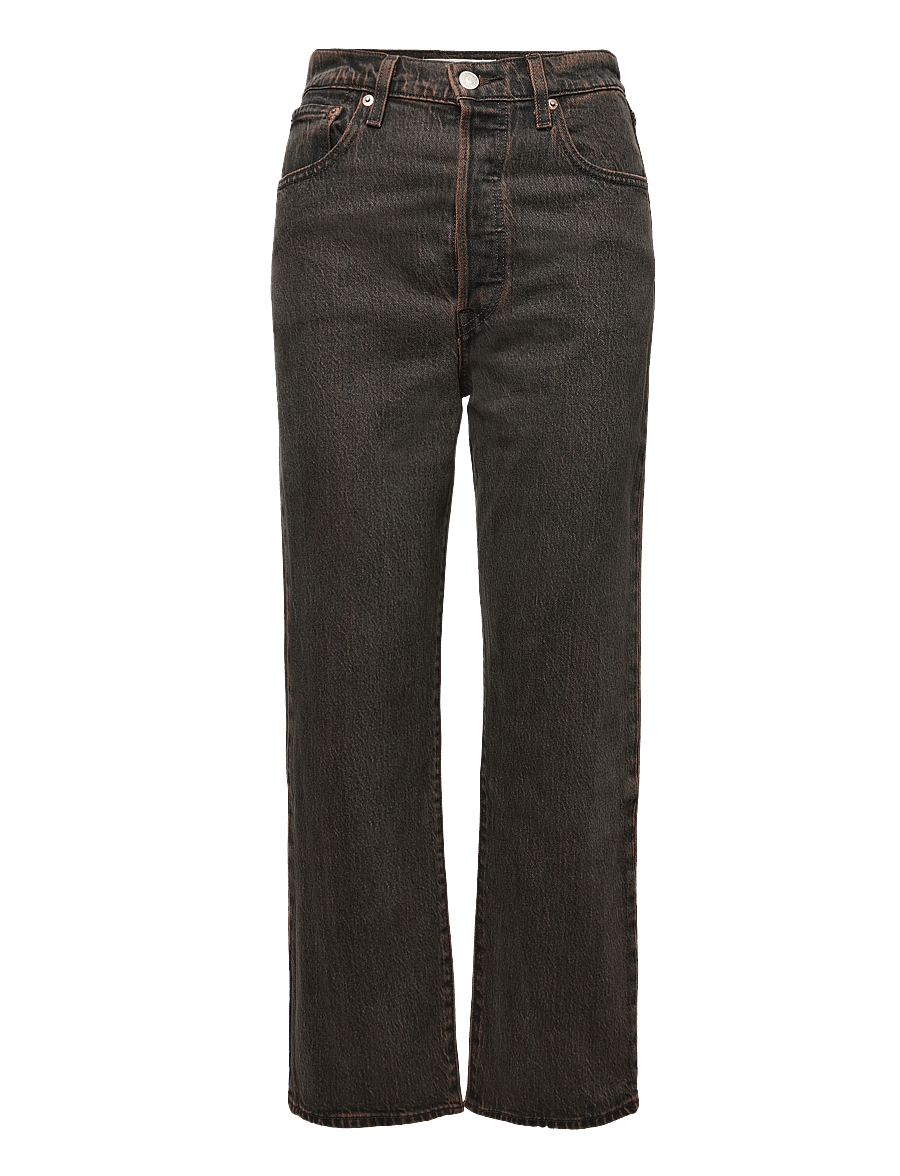 Levi's® - RIBCAGE STRAIGHT ANKLE OVER A - straight jeans - browns - 1