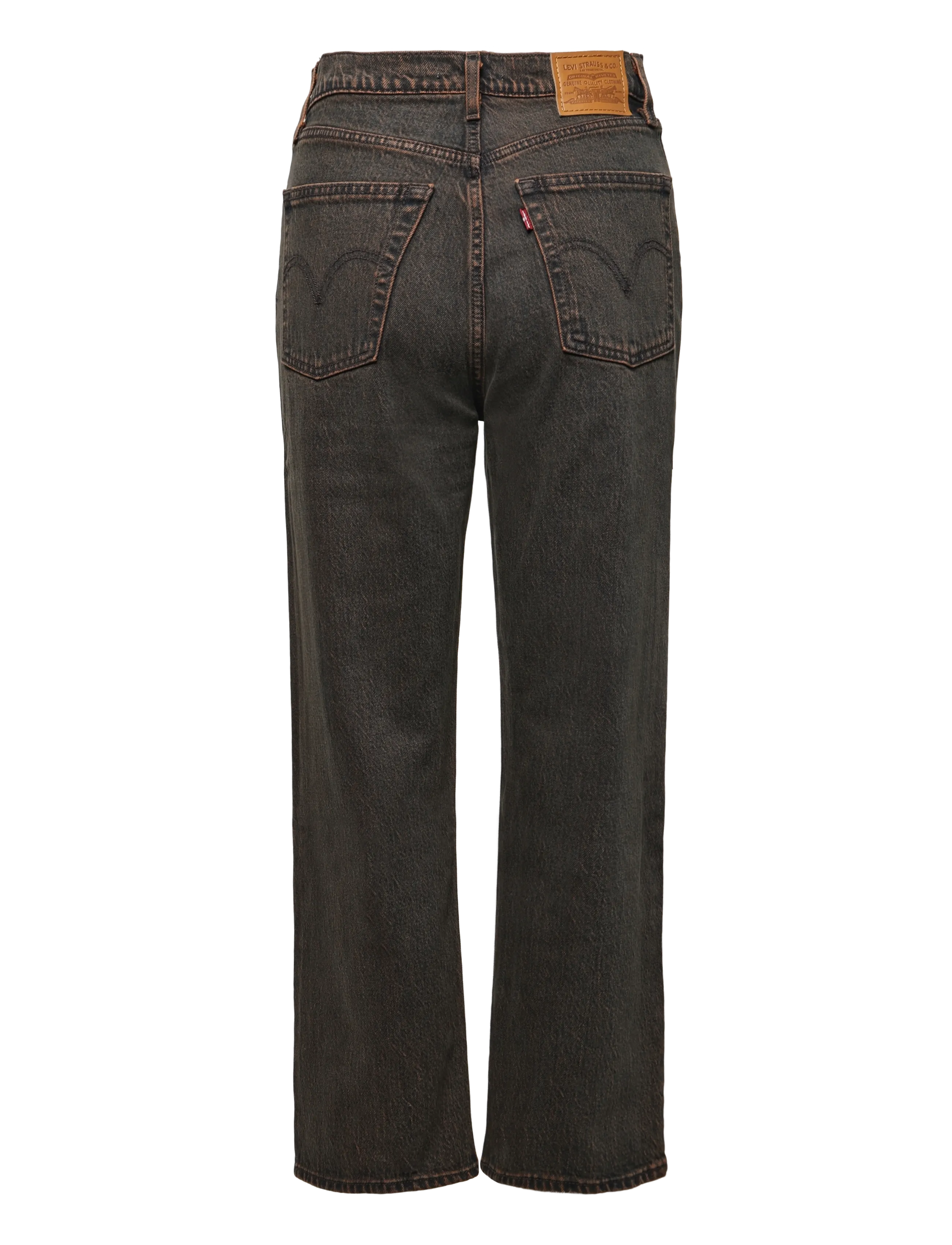 Levi's® - RIBCAGE STRAIGHT ANKLE OVER A - straight jeans - browns - 2