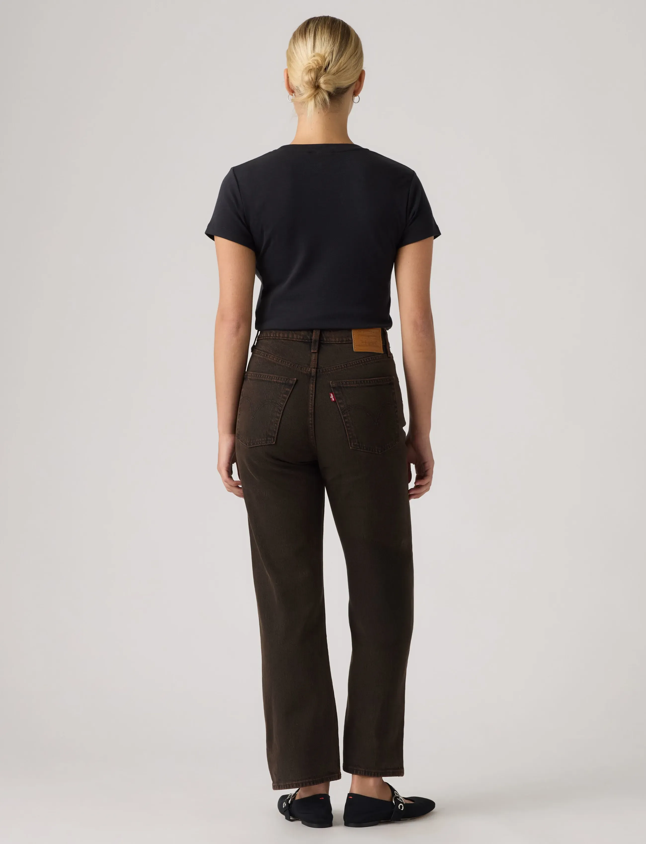 Levi's® - RIBCAGE STRAIGHT ANKLE OVER A - straight jeans - browns - 4
