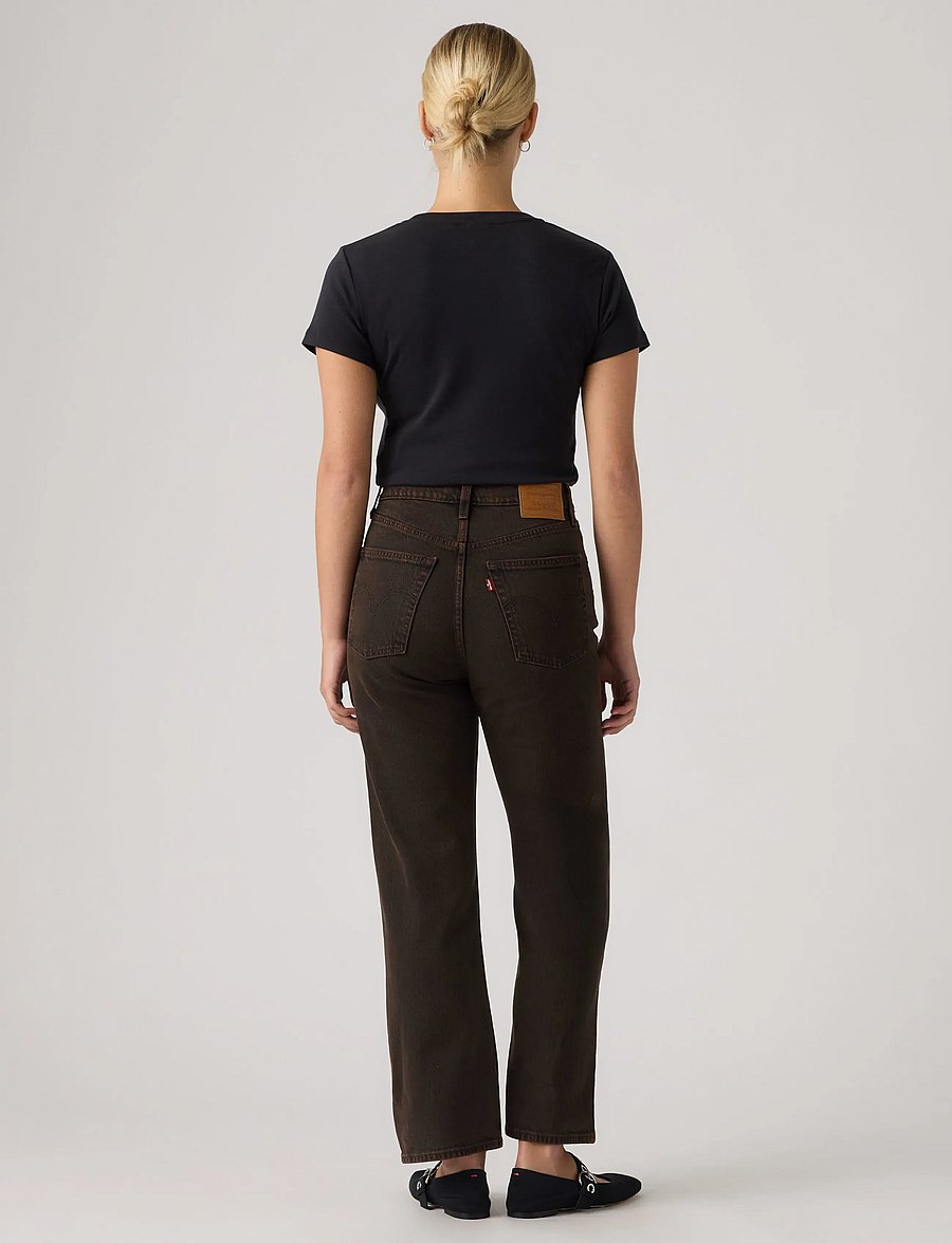 Levi's® - RIBCAGE STRAIGHT ANKLE OVER A - straight jeans - browns - 4