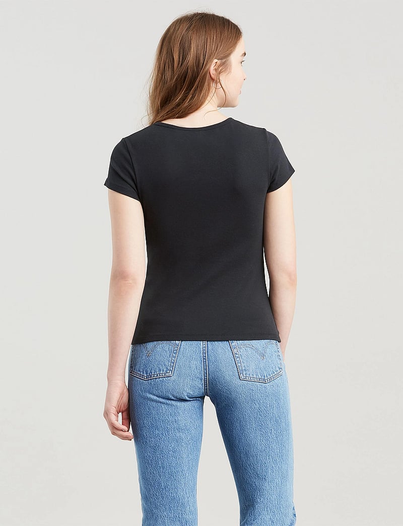Levi's® - 2PACK CREWNECK TEE NEUTRALS - t-shirts - black/white - 2