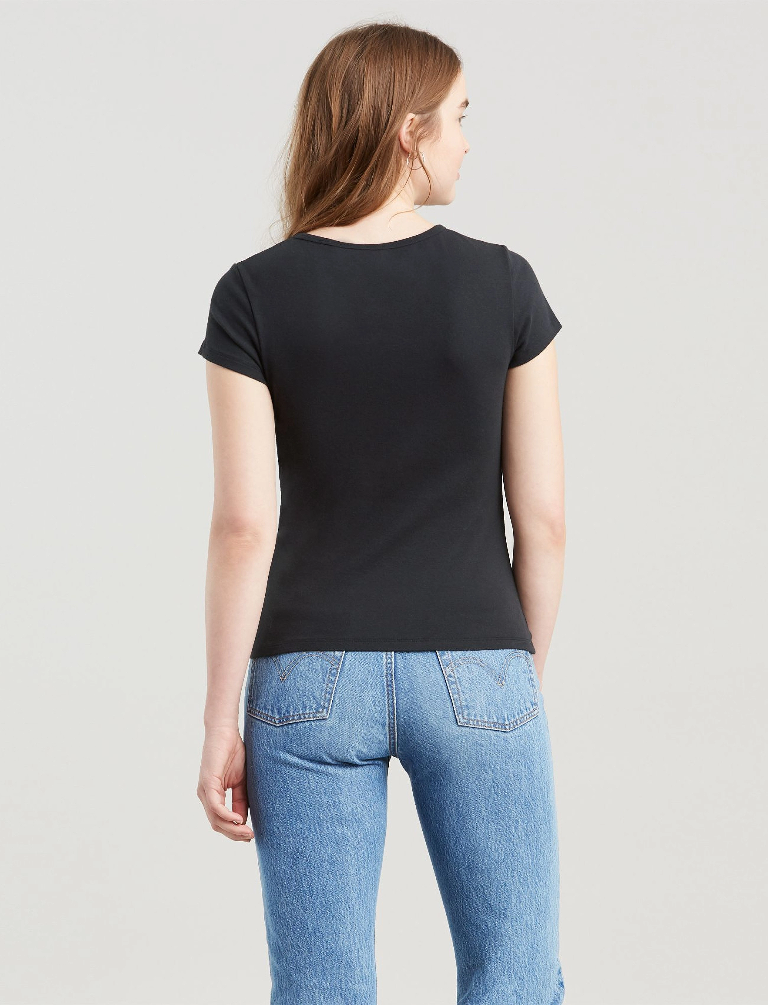 Levi's® - 2PACK CREWNECK TEE 2 PACK TEE - t-shirts - black/white - 2