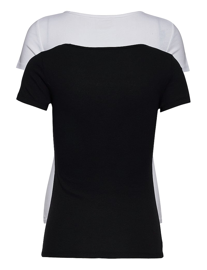 Levi's® - 2PACK CREWNECK TEE NEUTRALS - t-shirts - black/white - 3