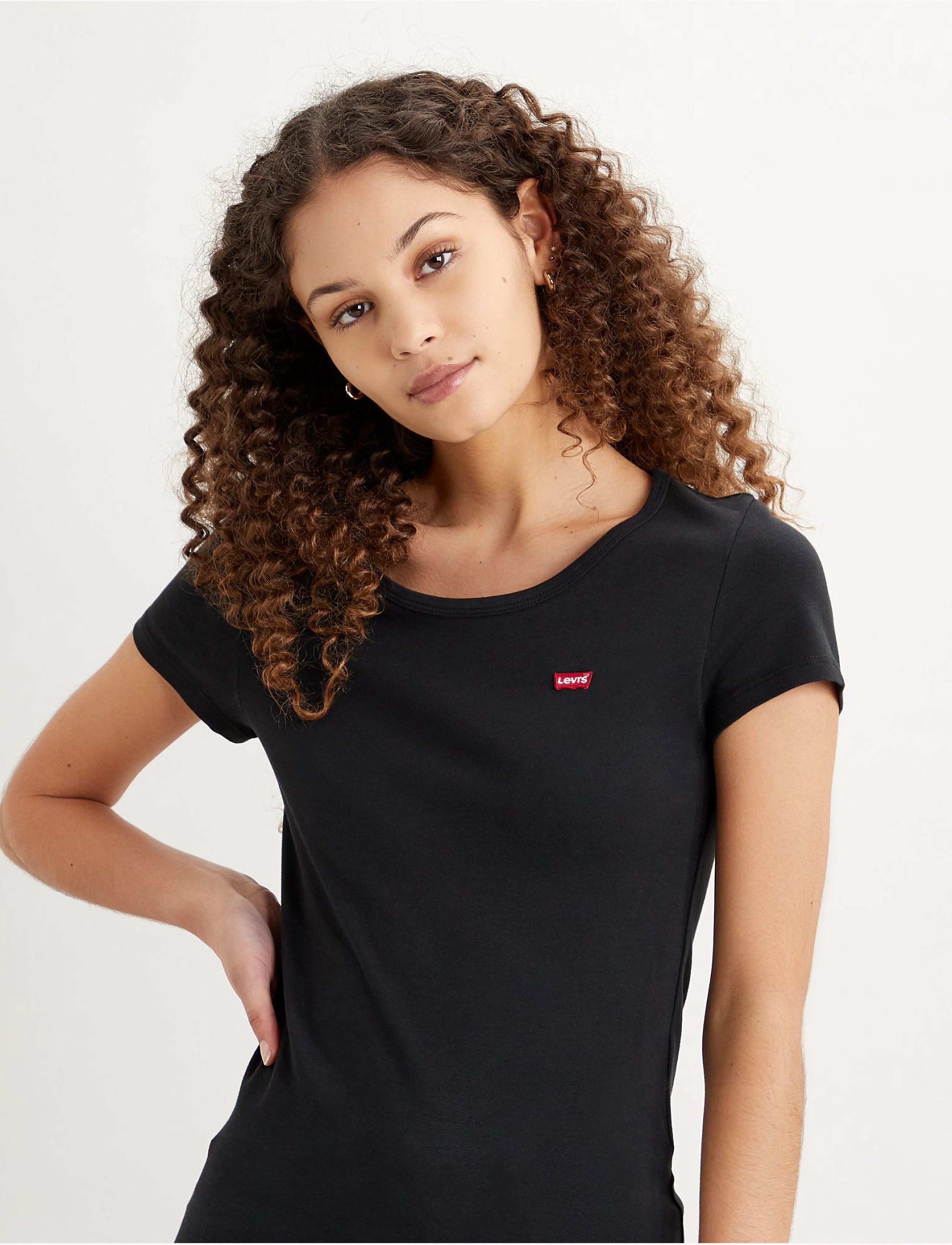 Levi's® - 2PACK CREWNECK TEE 2 PACK TEE - t-shirts - black/black - 3