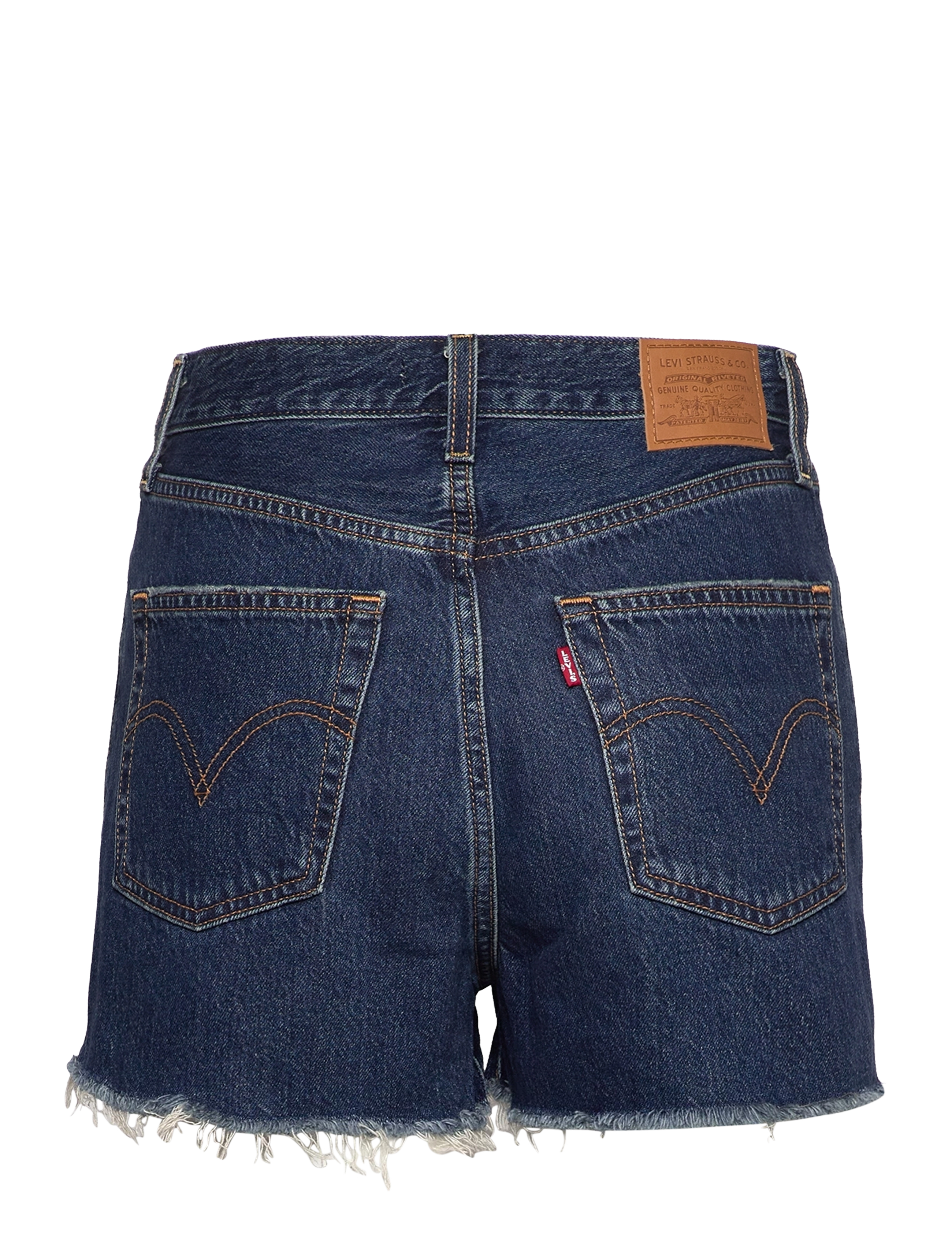 LEVI´S Women - RIBCAGE SHORT NOE FIVE SHORT - dark indigo - flat finish - 1