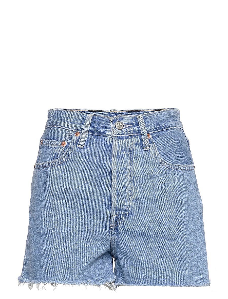Levi's® - RIBCAGE SHORT BERNAL MID STONE - light indigo - flat finis - 0