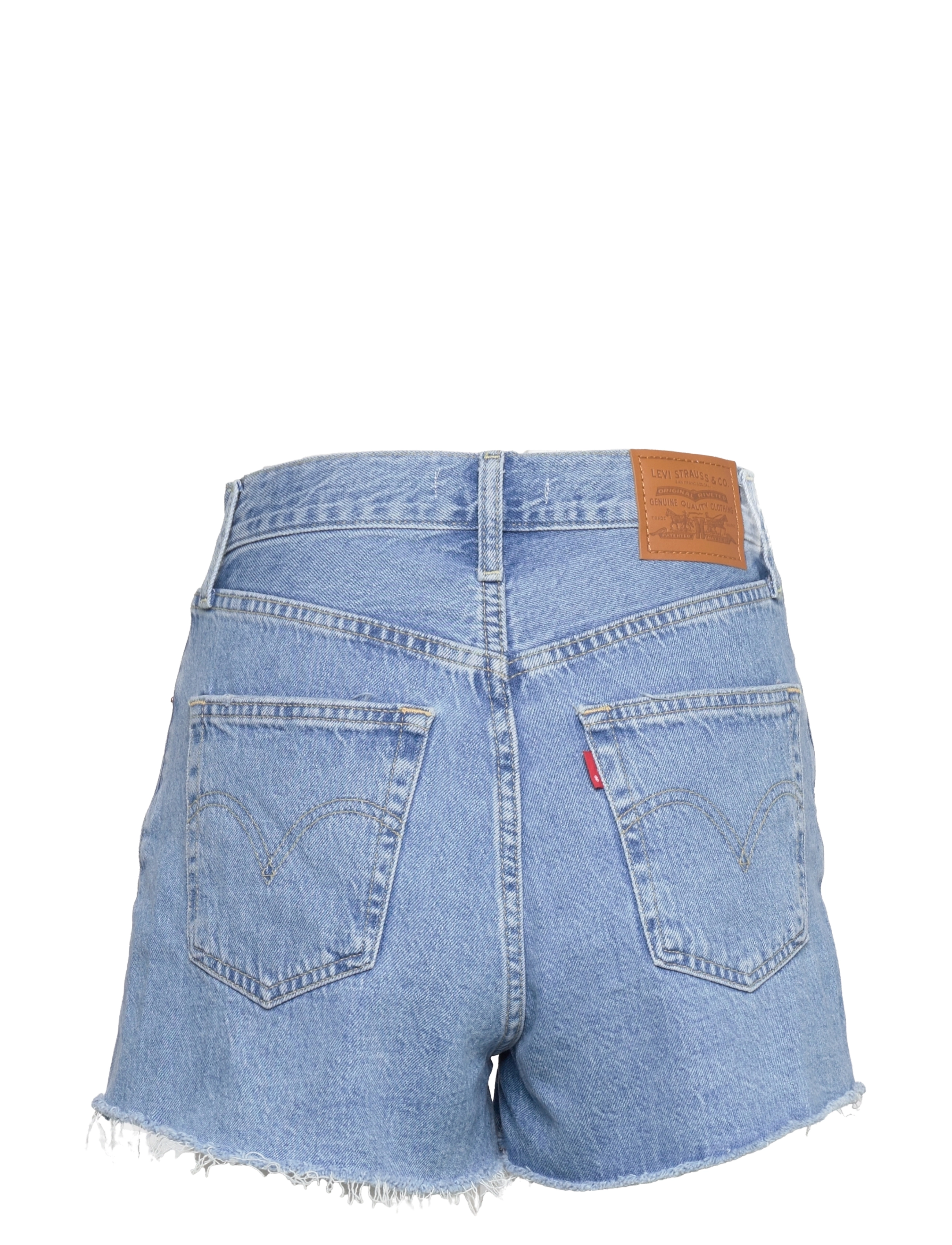 LEVI´S Women - RIBCAGE SHORT BERNAL MID STONE - light indigo - flat finis - 1