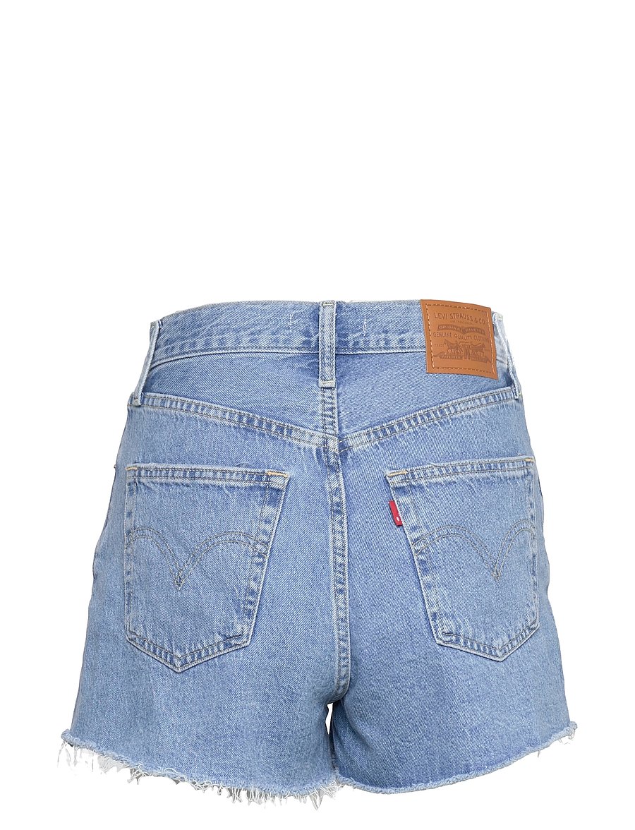 Levi's® - RIBCAGE SHORT BERNAL MID STONE - light indigo - flat finis - 1