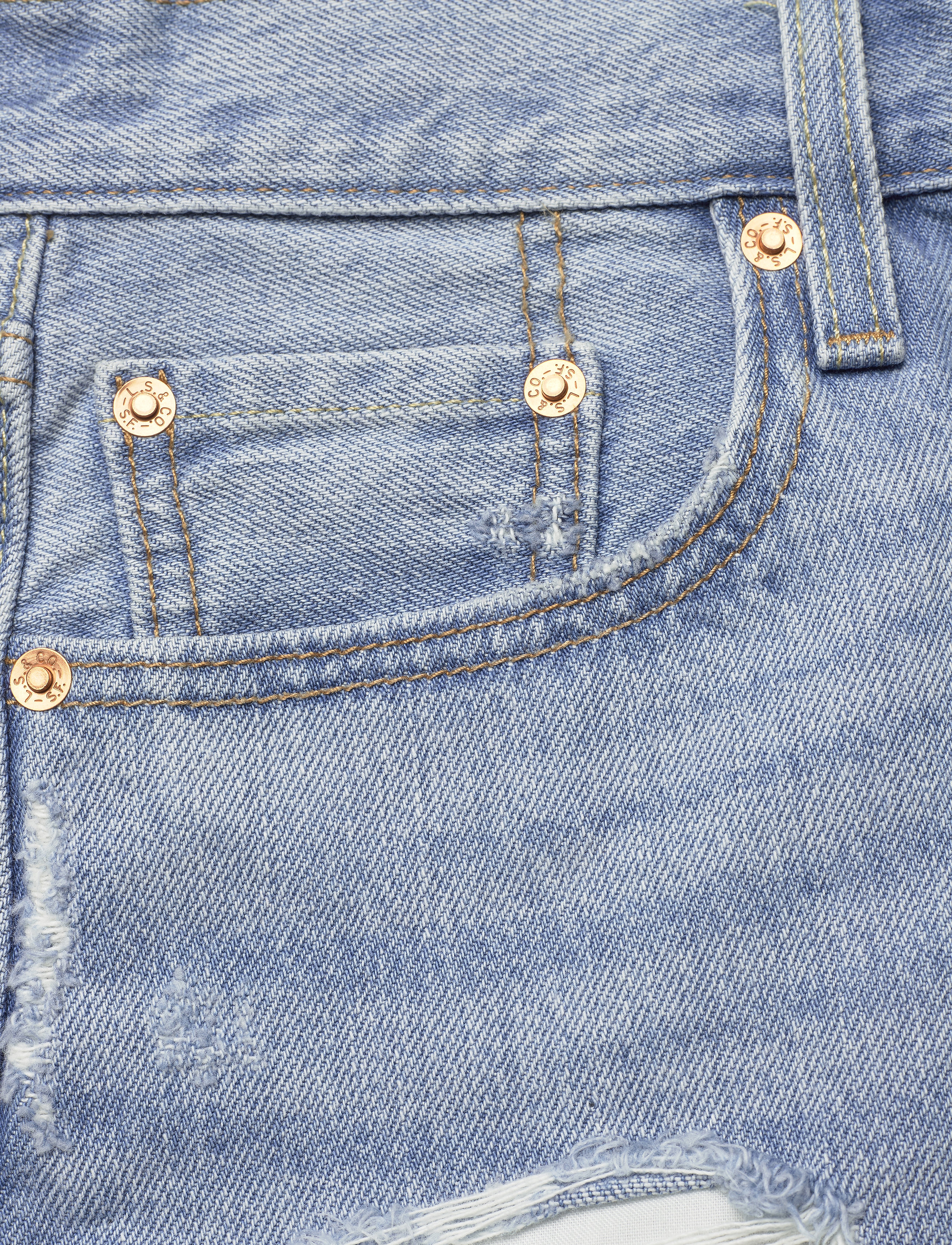 LEVI´S Women - HR DECON ICONIC BF SKIRT GATEW - med indigo - flat finish - 2