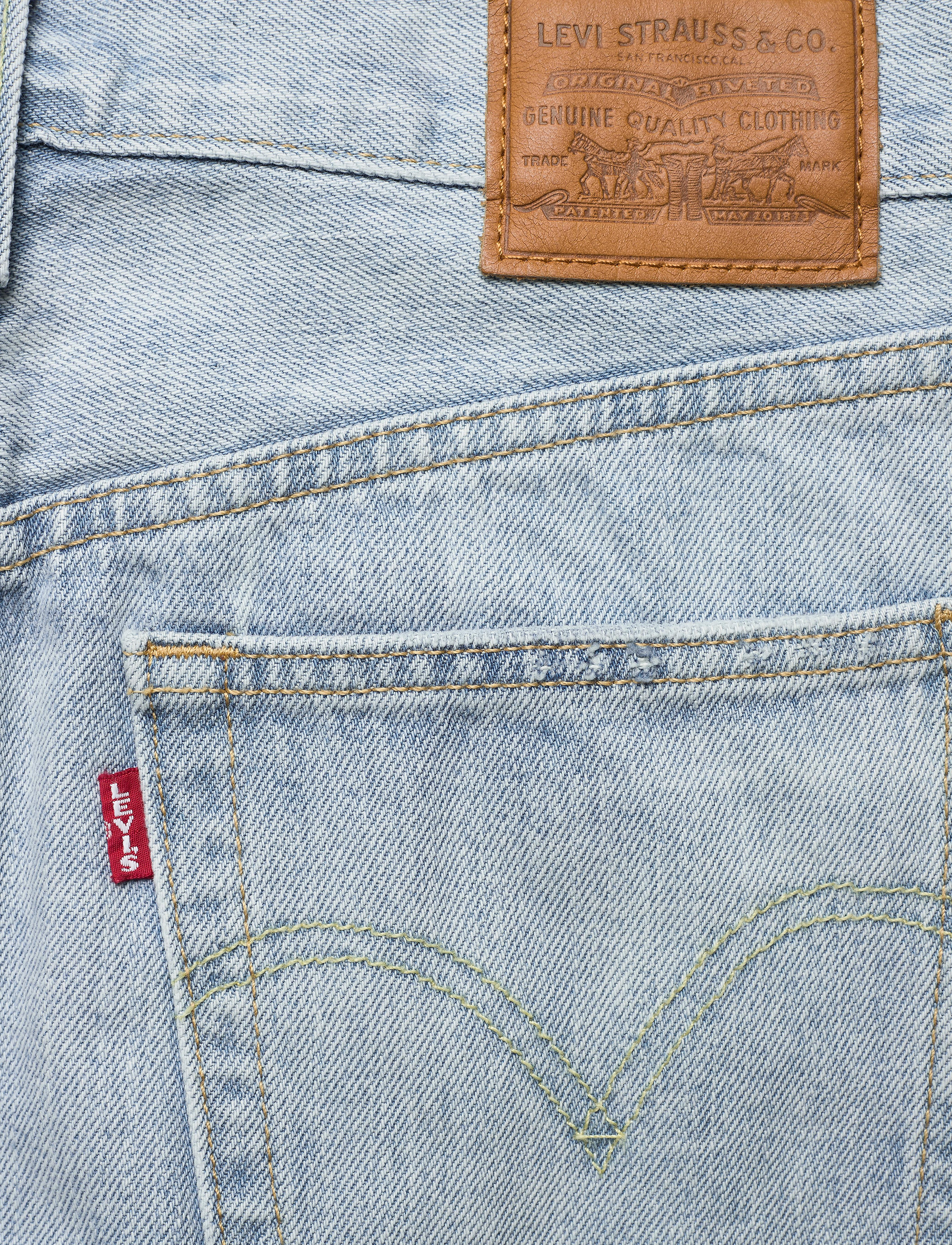 Levi's® - HR DECON ICNIC BFLY SKRT CHECK - light indigo - flat finis - 4