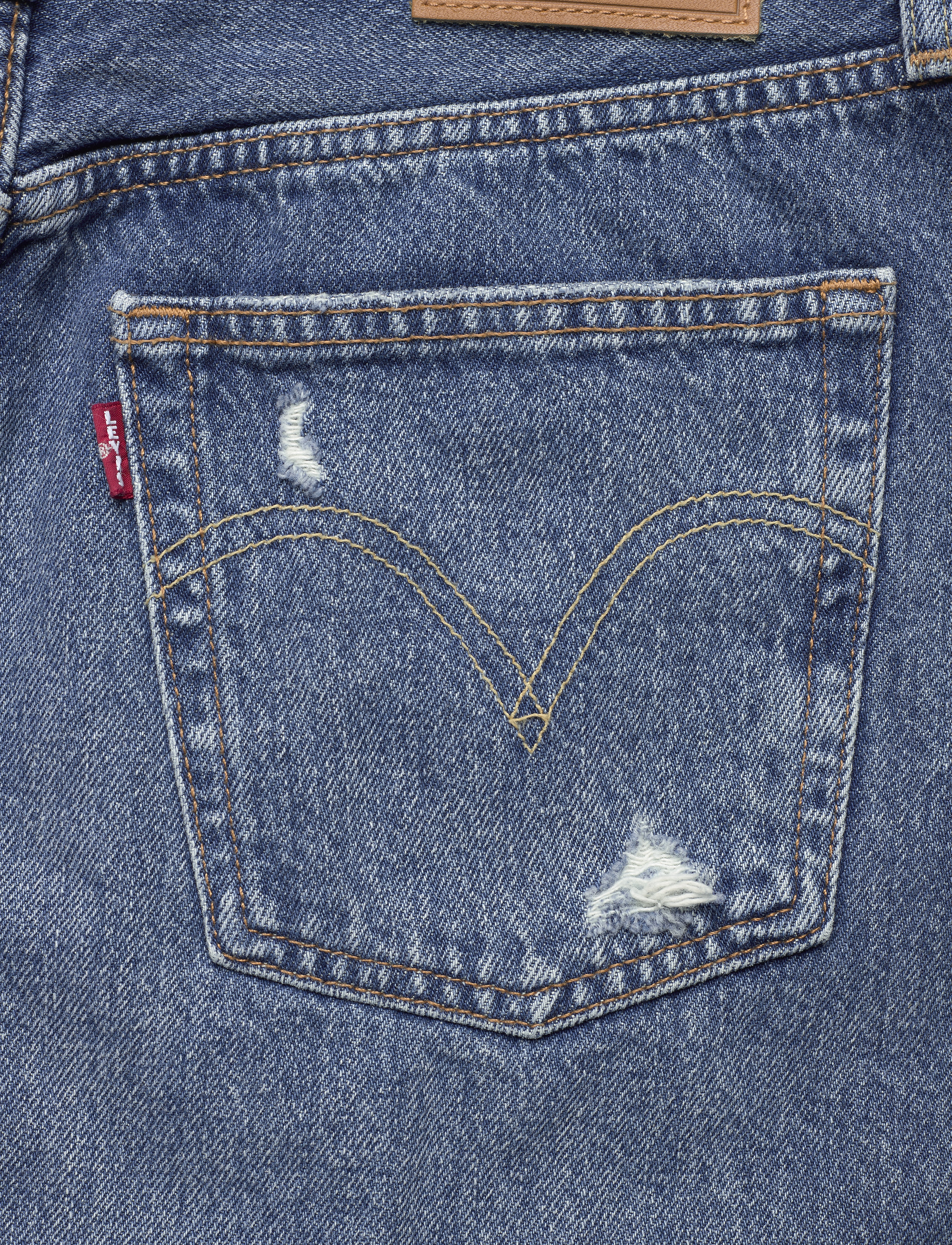 LEVI´S Women - HR DECON ICNIC BFLY SKRT STUCK - med indigo - worn in - 4