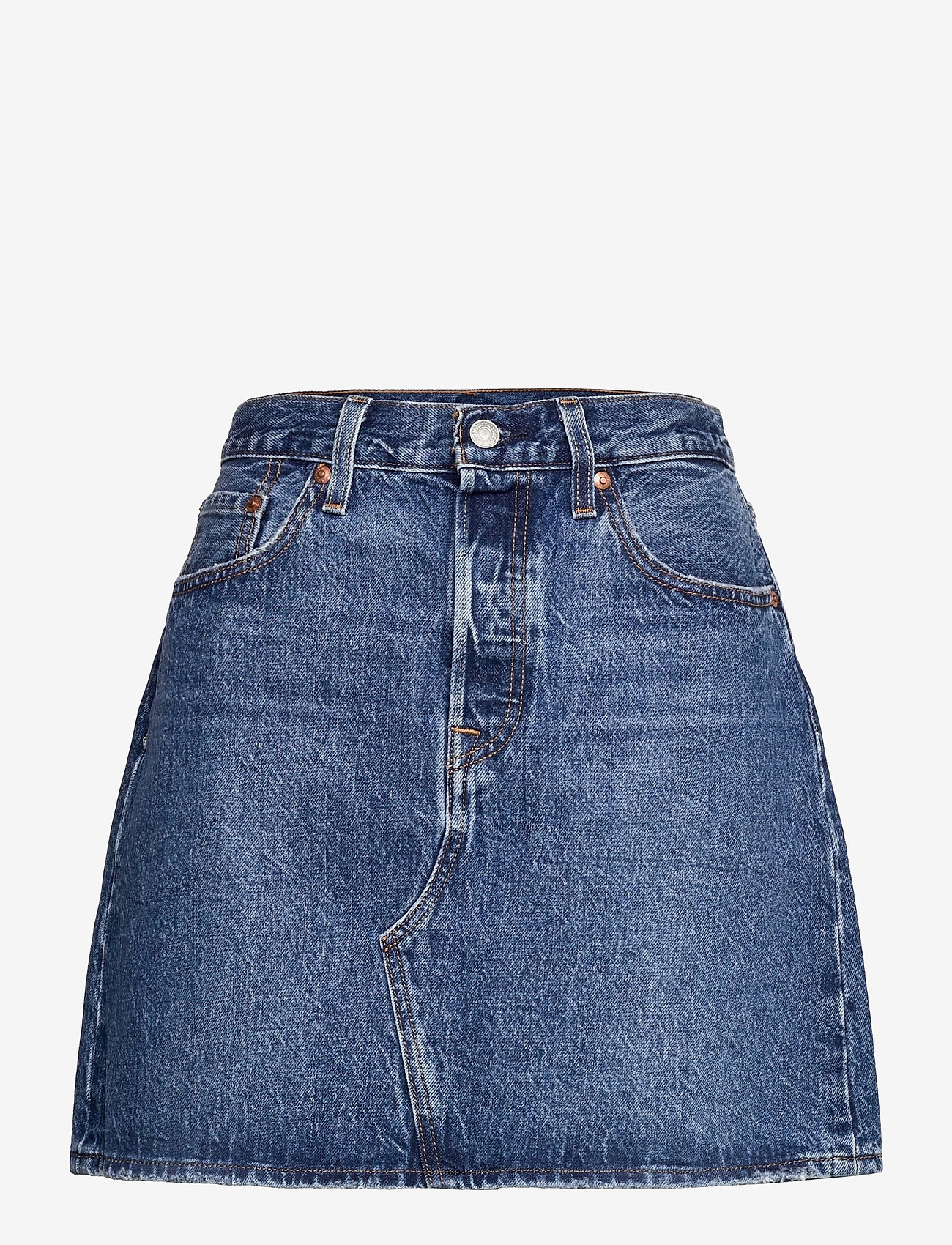 LEVI´S Women - HR DECON ICNIC BFLY SKRT ORIND - dark indigo - worn in - 0