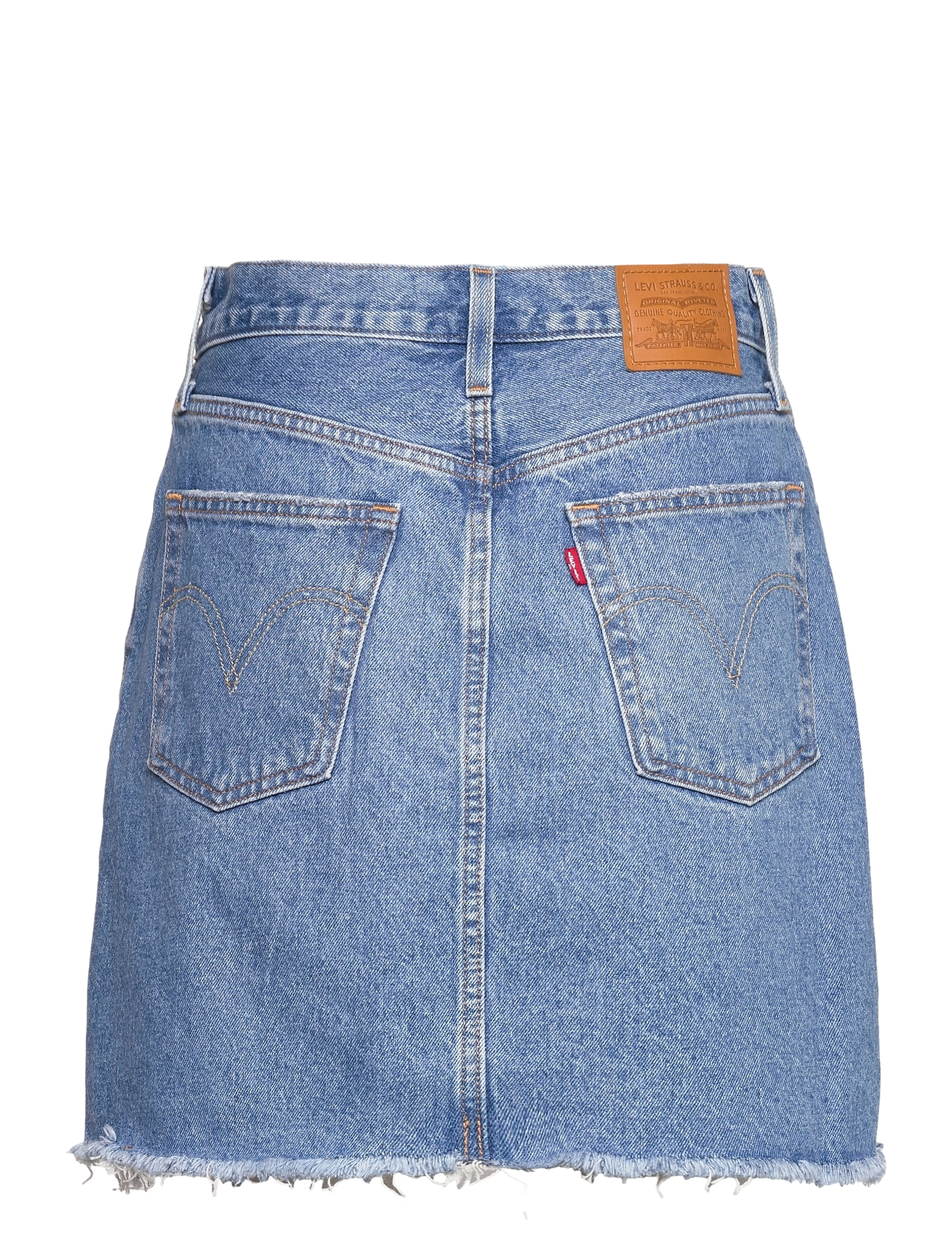 LEVI´S Women - HR DECON ICNIC BFLY SKRT OXNAR - light indigo - worn in - 1