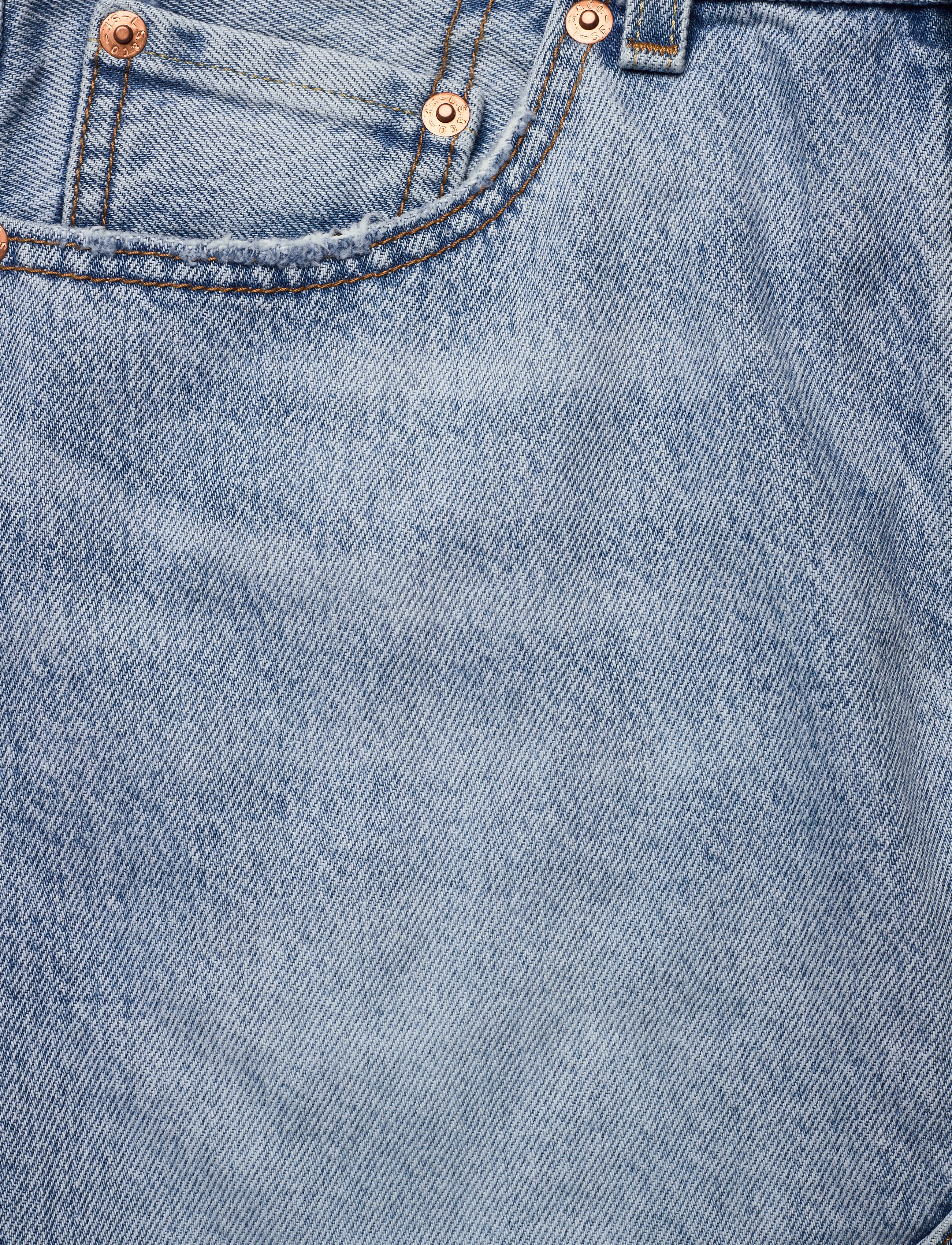 LEVI´S Women - DECONSTRUCTED MIDI SKIRT BROKE - light indigo - worn in - 2
