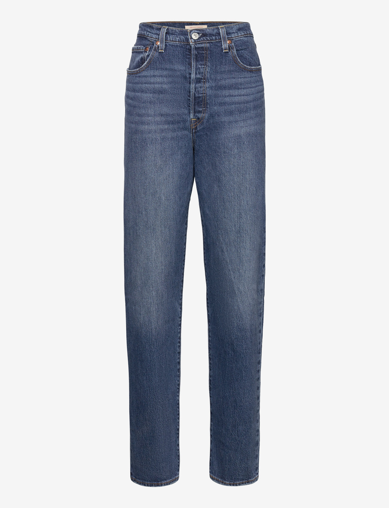 Levi's® - RIBCAGE FULL LENGTH VALLEY VIE - straight jeans - dark indigo - worn in - 1