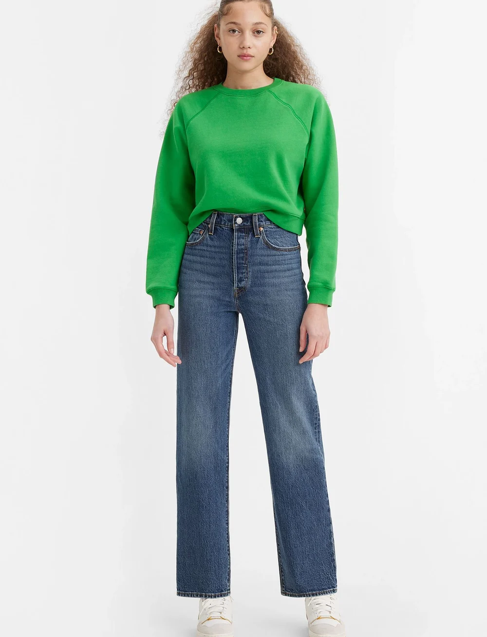 Levi's® - RIBCAGE FULL LENGTH VALLEY VIE - straight jeans - dark indigo - worn in - 3