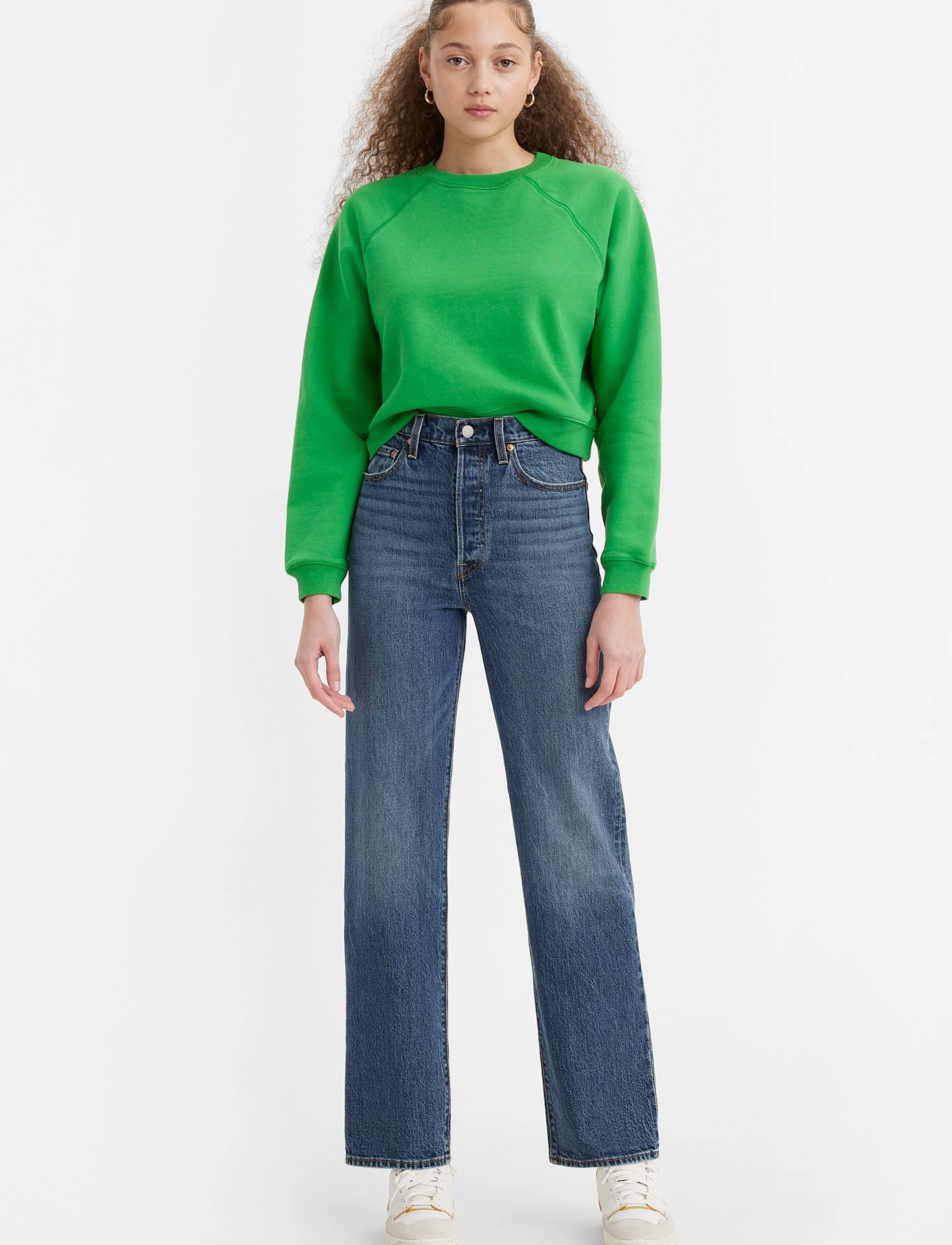 Levi's® - RIBCAGE FULL LENGTH VALLEY VIE - dark indigo - worn in - 3