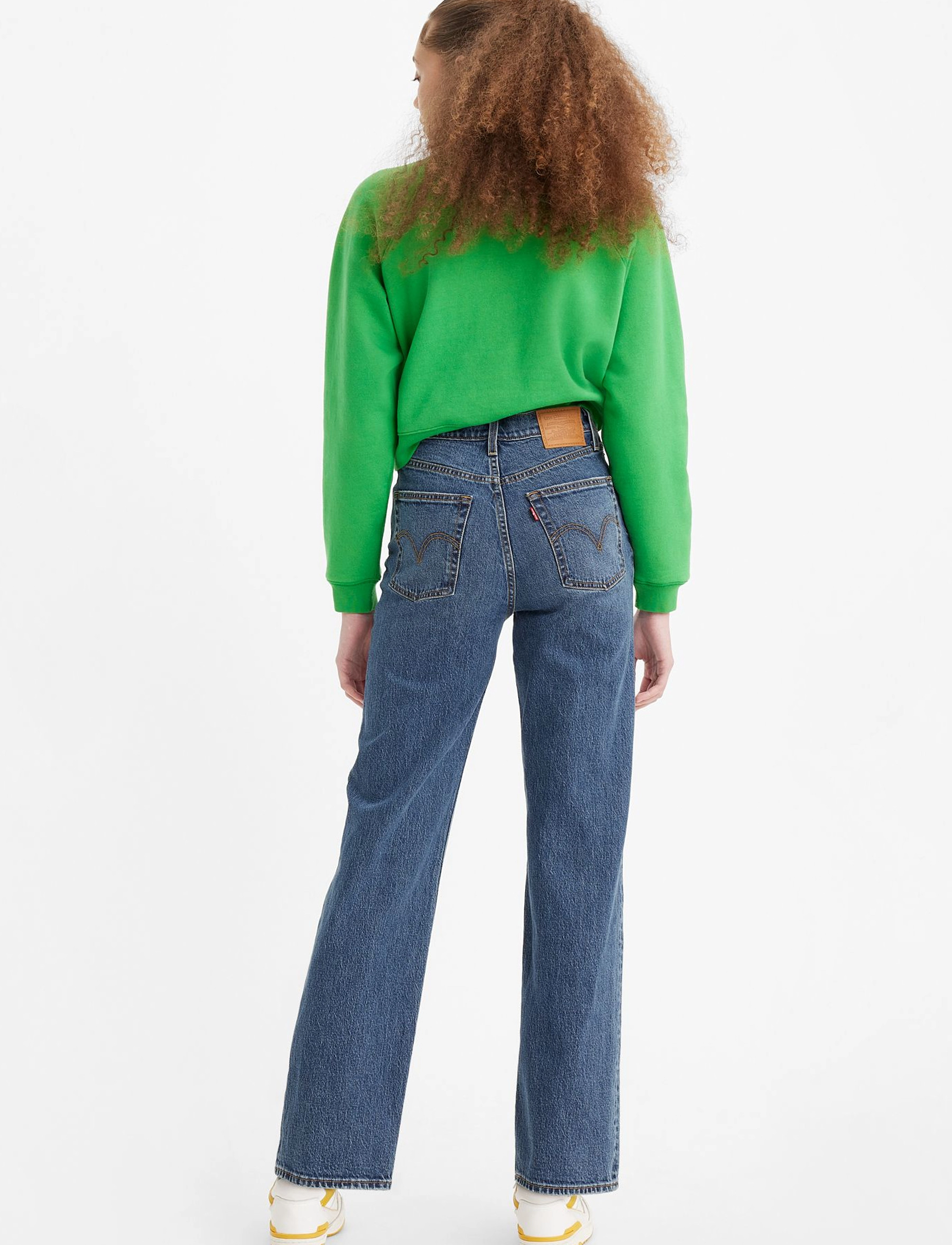 Levi's® - RIBCAGE FULL LENGTH VALLEY VIE - dark indigo - worn in - 4