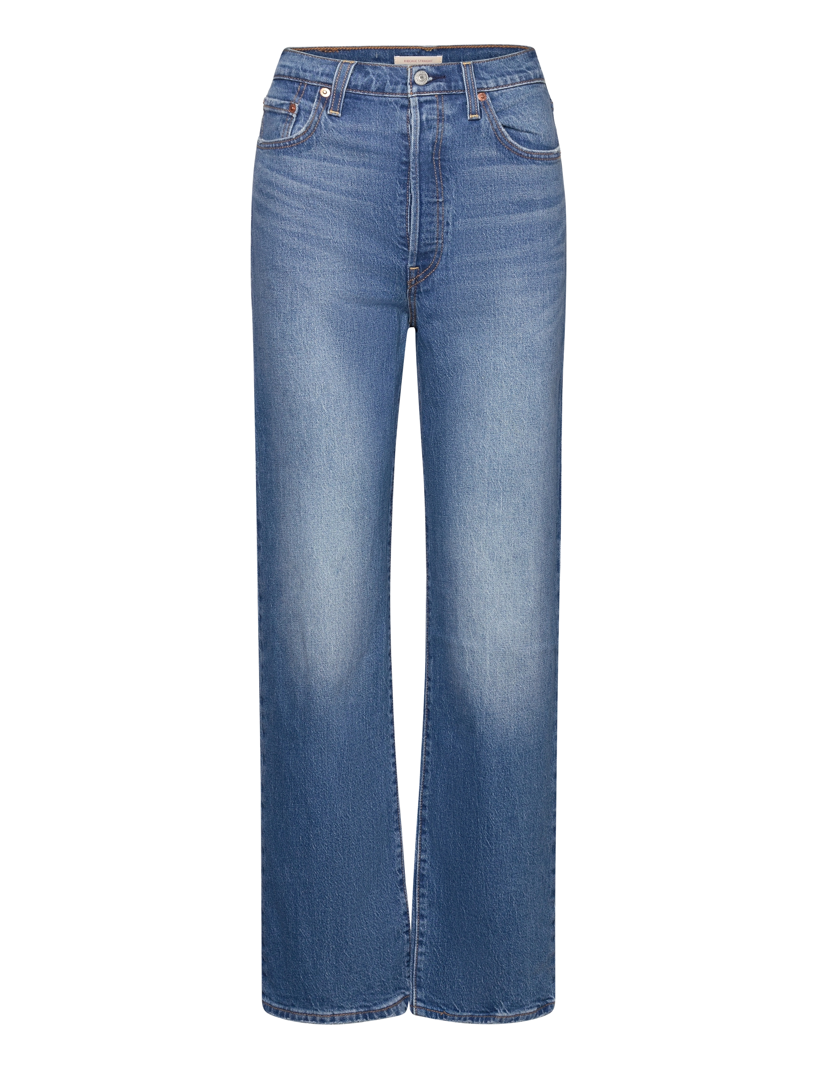 RIBCAGE FULL LENGTH DANCE AROU - MED INDIGO - WORN IN