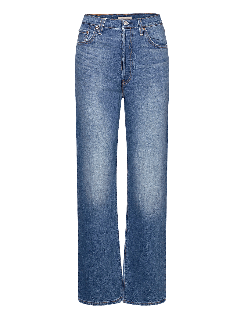 Levi's® - RIBCAGE FULL LENGTH DANCE AROU - sirge säärega teksad - med indigo - worn in - 1