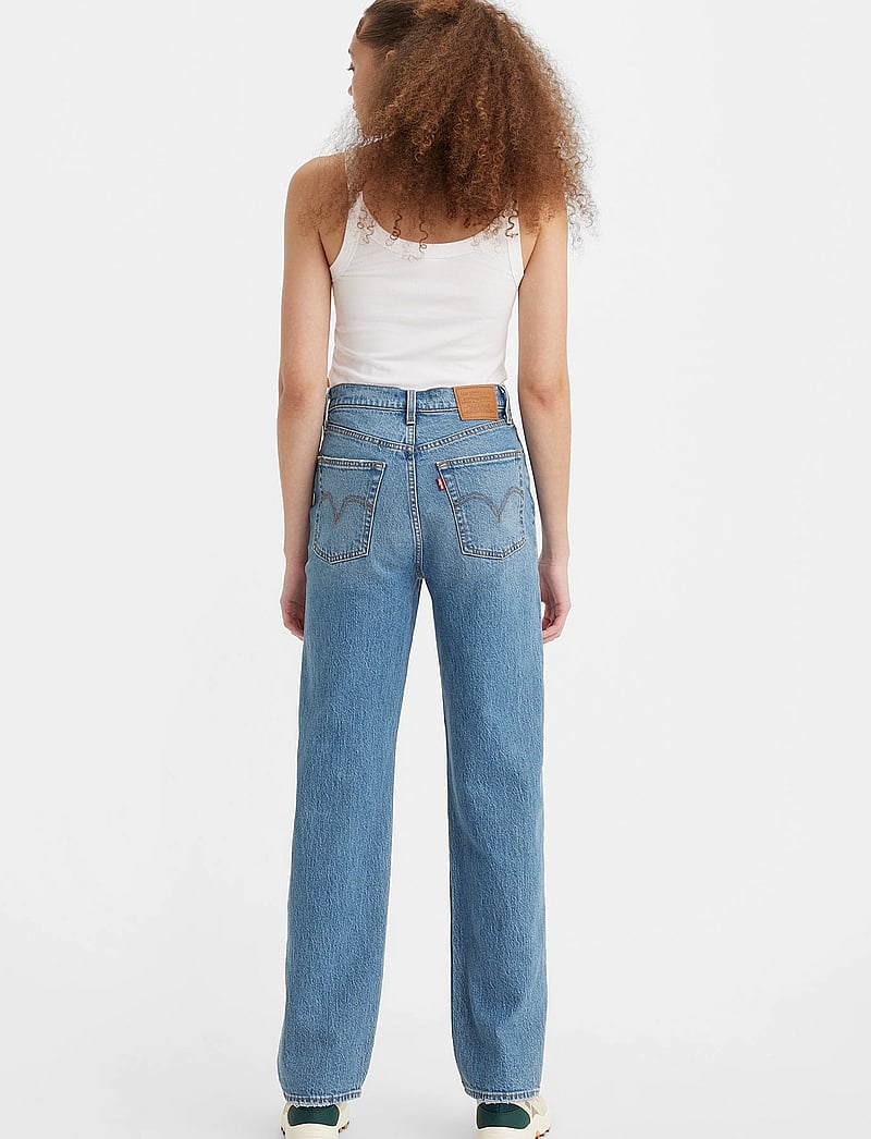 Levi's® - RIBCAGE FULL LENGTH DANCE AROU - sirge säärega teksad - med indigo - worn in - 4