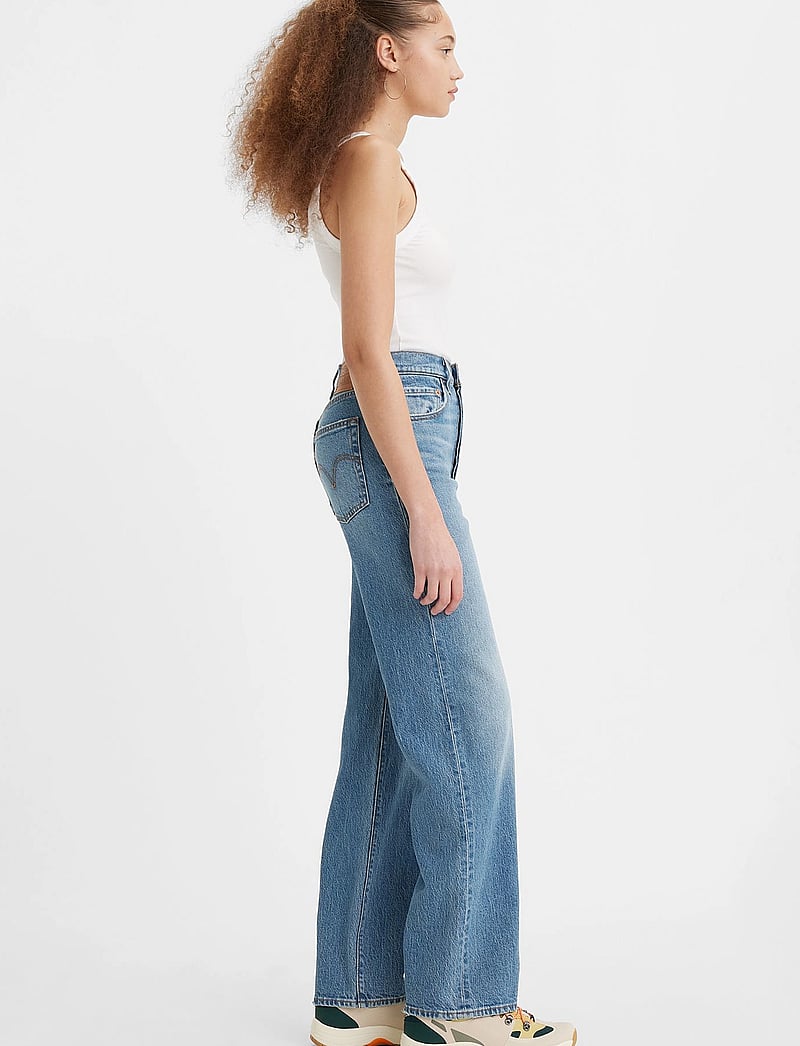 Levi's® - RIBCAGE FULL LENGTH DANCE AROU - sirge säärega teksad - med indigo - worn in - 5