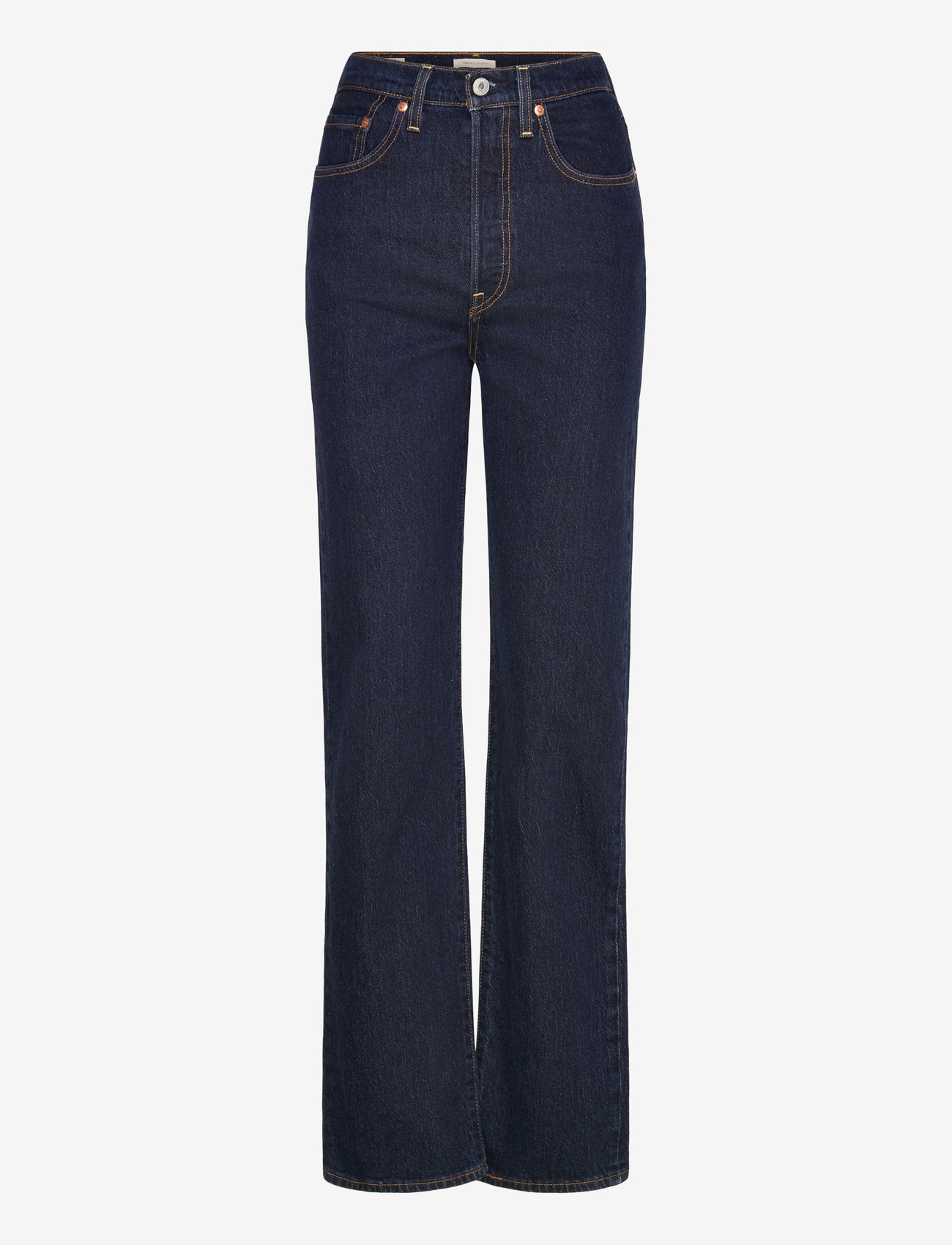 Levi's® - RIBCAGE FULL LENGTH SMALL COUR - straight jeans - dark indigo - flat finish - 1