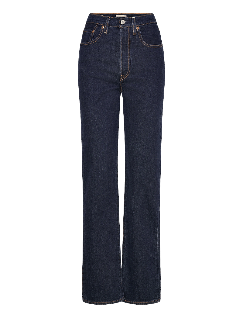 Levi's® - RIBCAGE FULL LENGTH SMALL COUR - straight jeans - dark indigo - flat finish - 1