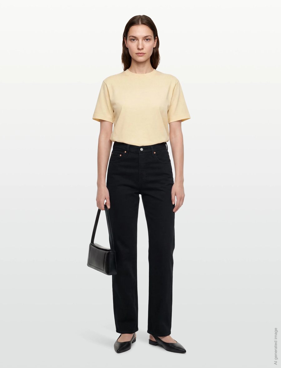 Levi's® - RIBCAGE FULL LENGTH BLACK SPRO - gerade jeans - blacks - 1