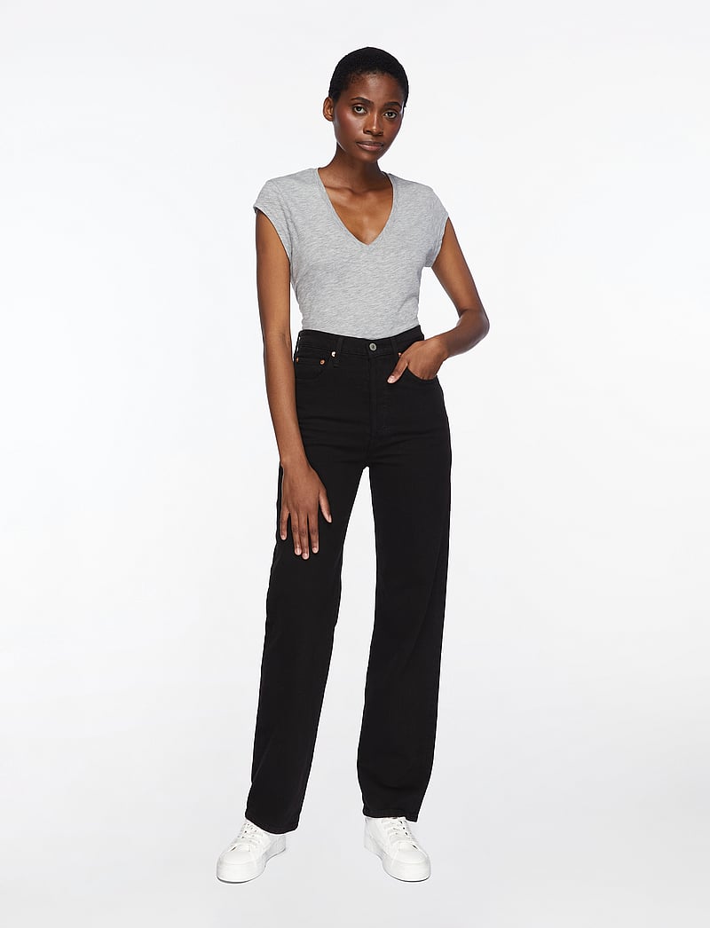 Levi's® - RIBCAGE FULL LENGTH BLACK SPRO - straight jeans - blacks - 2