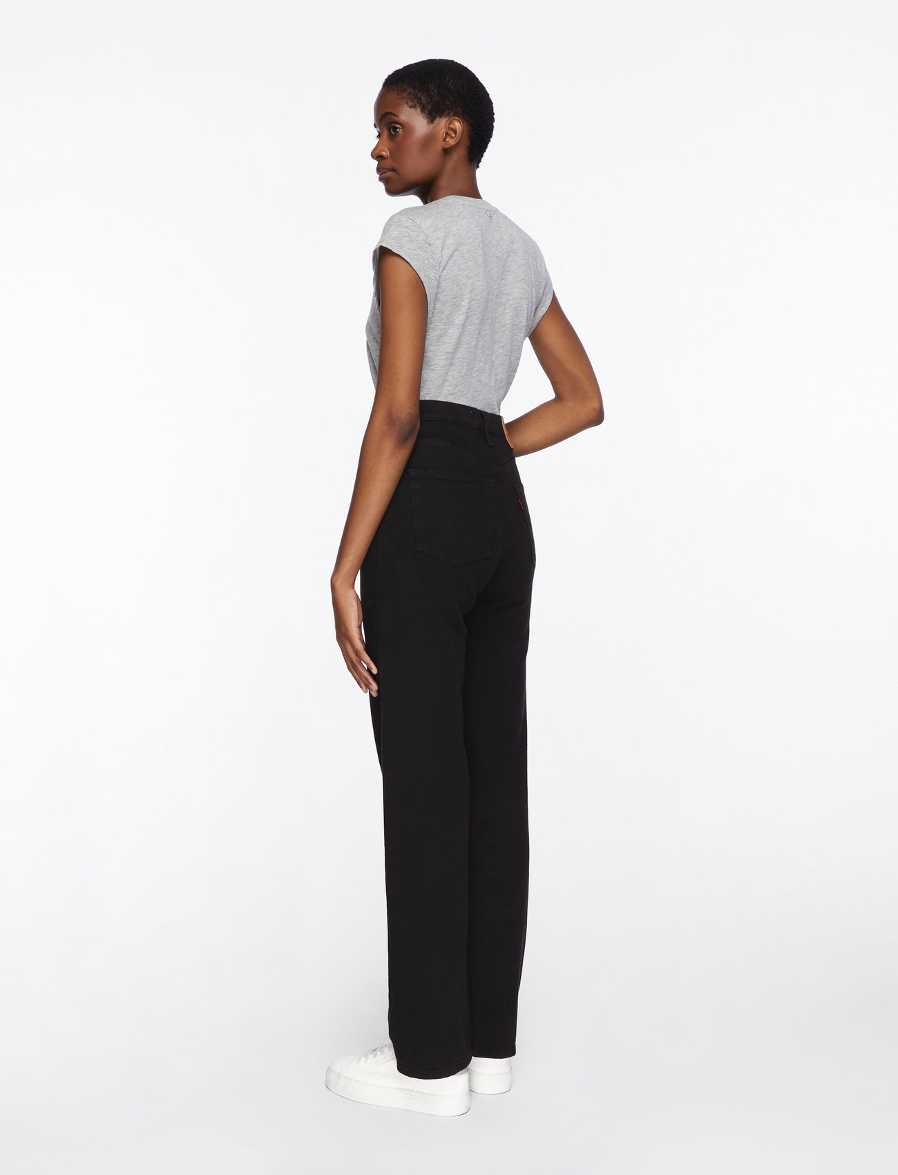 Levi's® - RIBCAGE FULL LENGTH BLACK SPRO - straight jeans - blacks - 4