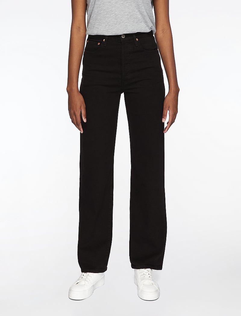 Levi's® - RIBCAGE FULL LENGTH BLACK SPRO - straight jeans - blacks - 0