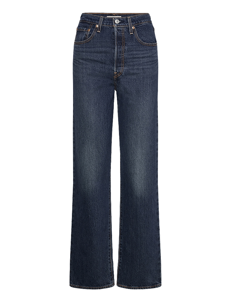 Levi's® - RIBCAGE FULL LENGTH APPLY NOW - raka jeans - dark indigo - worn in - 1