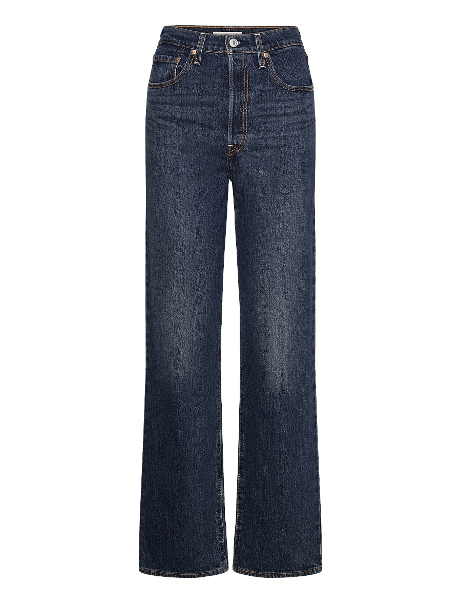 Levi's® - RIBCAGE FULL LENGTH APPLY NOW - gerade jeans - dark indigo - worn in - 1