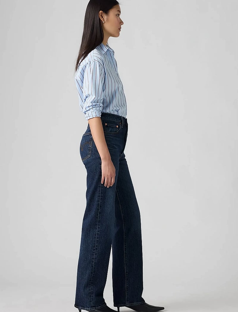 Levi's® - RIBCAGE FULL LENGTH APPLY NOW - raka jeans - dark indigo - worn in - 3