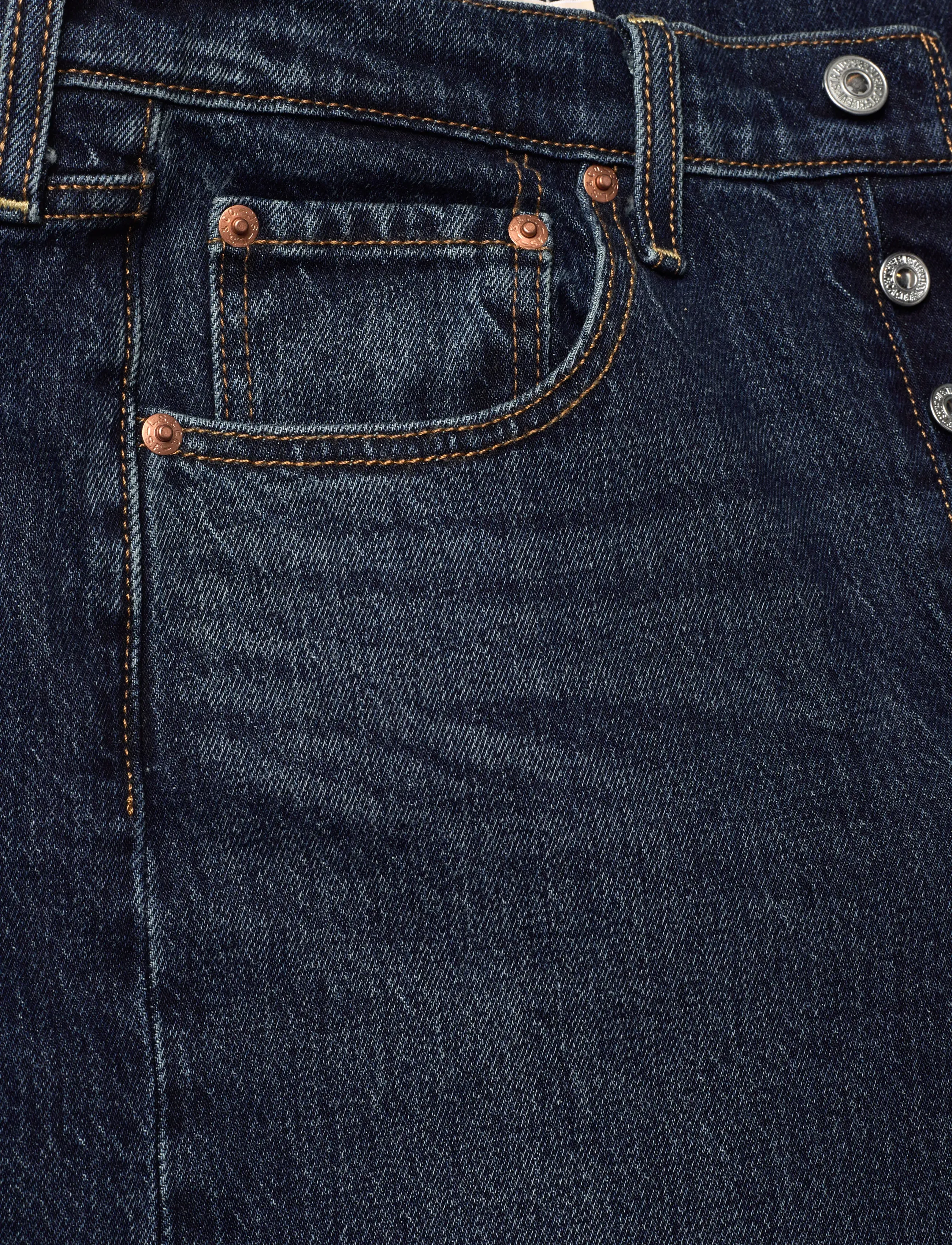 Levi's® - RIBCAGE FULL LENGTH APPLY NOW - straight jeans - dark indigo - worn in - 4