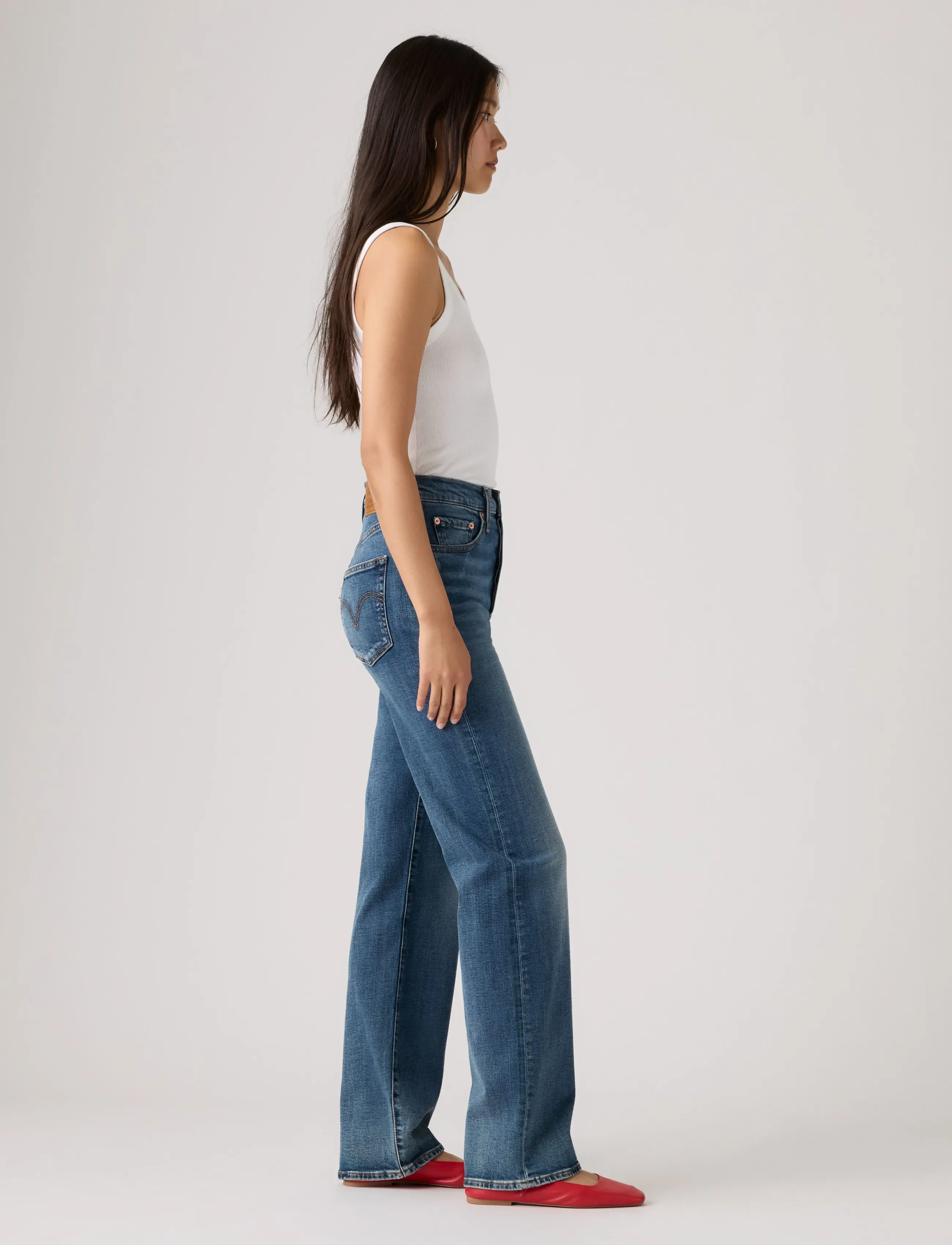LEVIS ® Ribcage Full Length Select Us jeans dam – bild 6