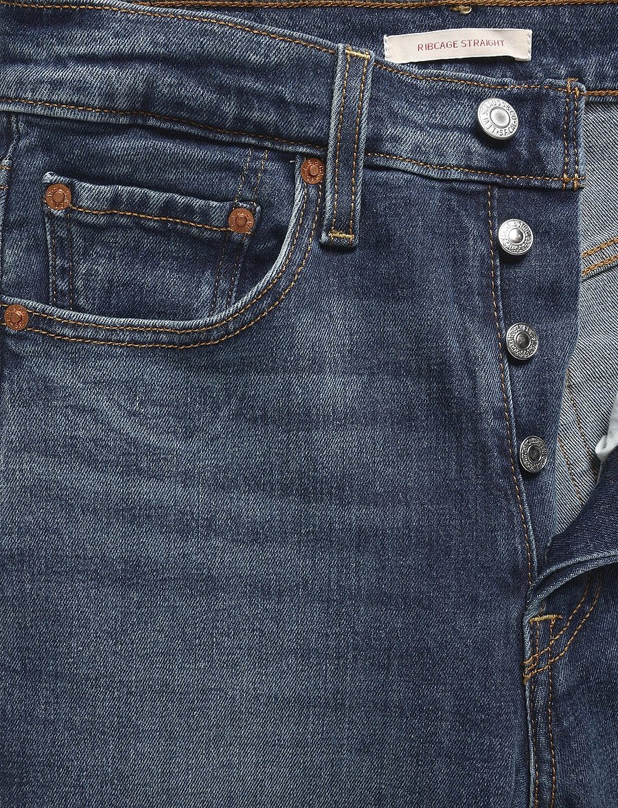 Levi's® - RIBCAGE FULL LENGTH SELECT US - gerade jeans - med indigo - worn in - 2