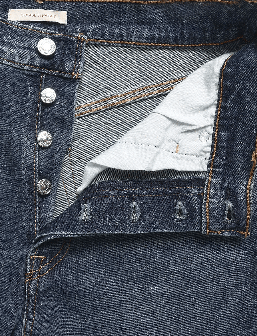 Levi's® - RIBCAGE FULL LENGTH SELECT US - gerade jeans - med indigo - worn in - 3