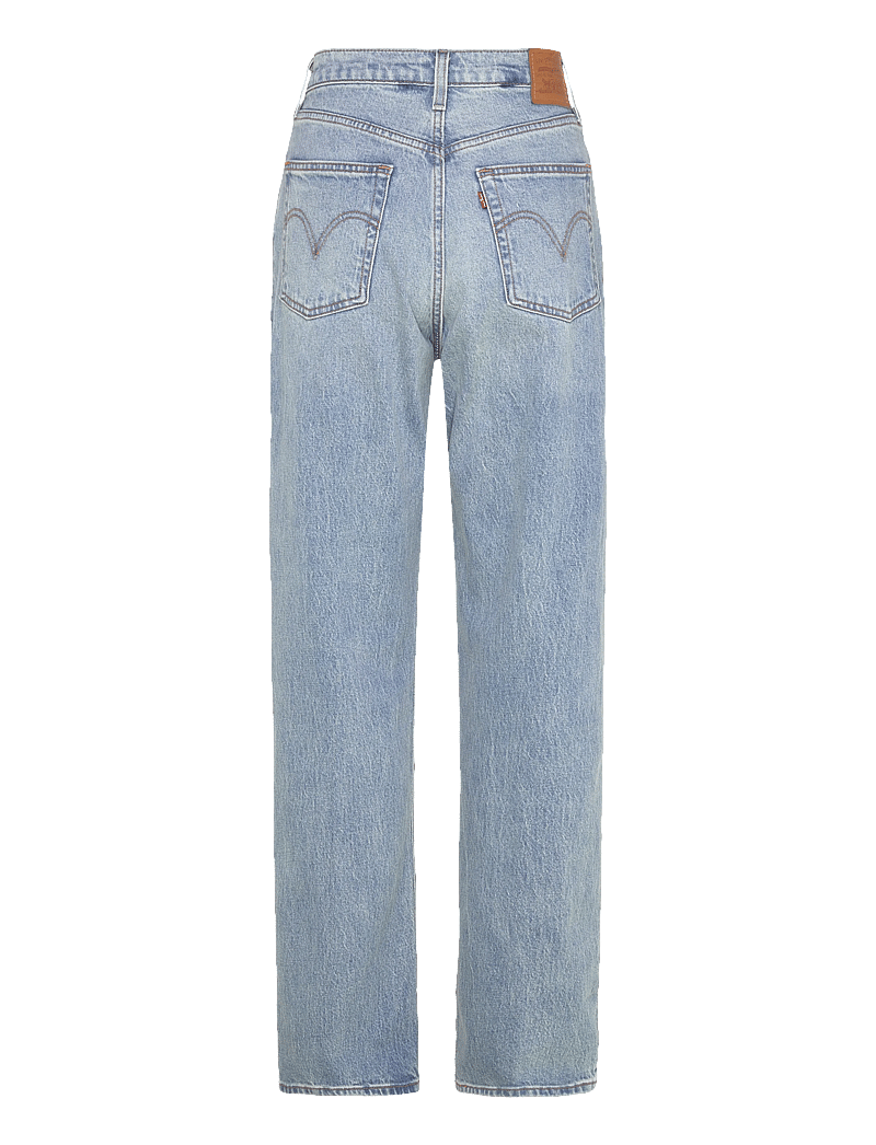 Levi's® - RIBCAGE FULL LENGTH WHAT NOW P - brede jeans - med indigo - worn in - 1