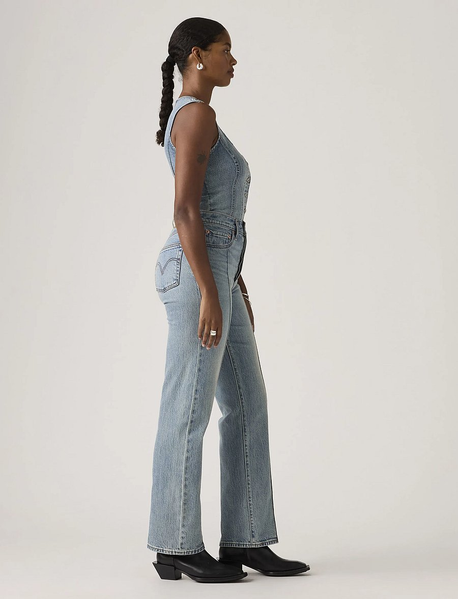 Levi's® - RIBCAGE FULL LENGTH WHAT NOW P - vida jeans - med indigo - worn in - 3
