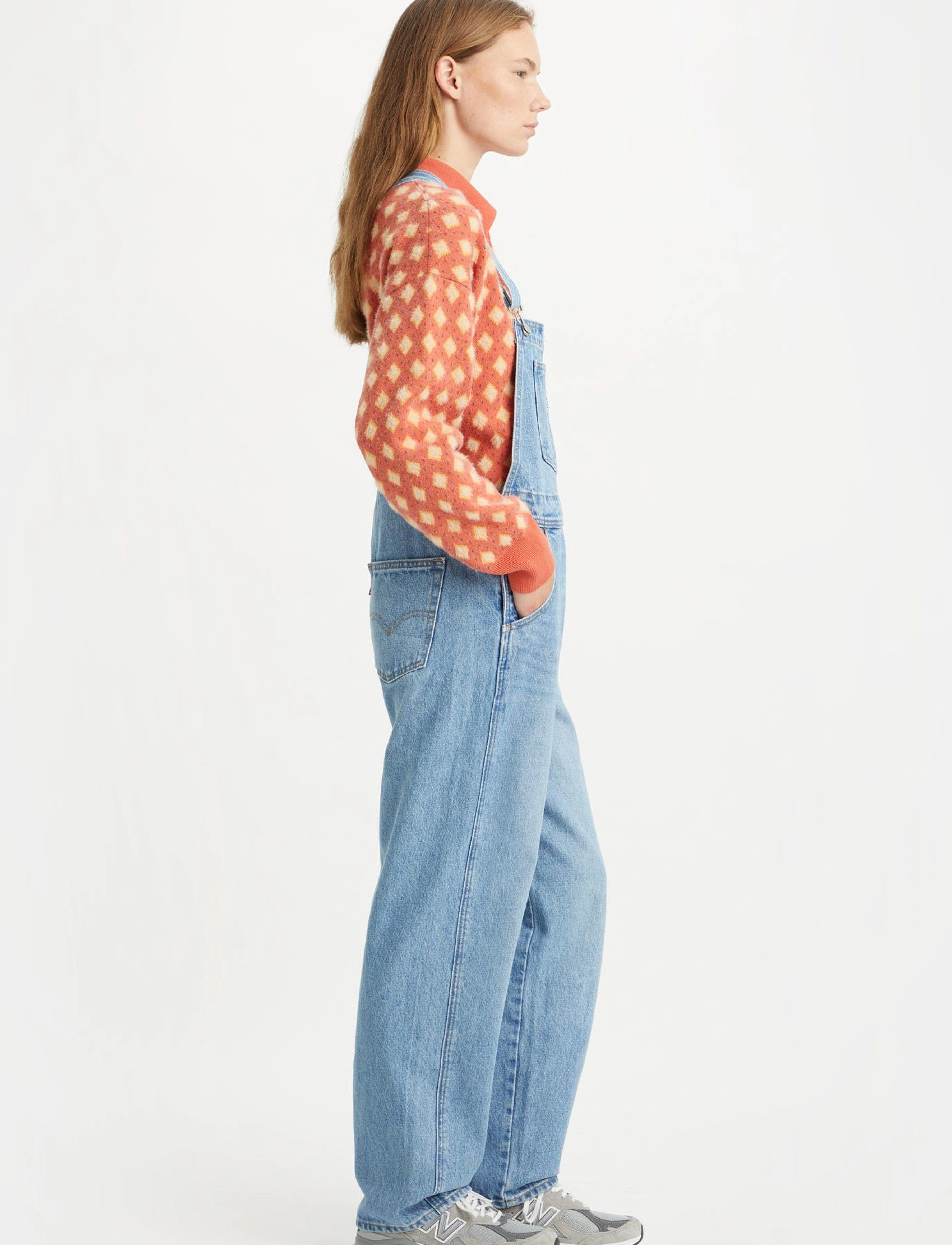 Levi's® - VINTAGE OVERALL WHAT A DELIGHT - light indigo - worn in - 5