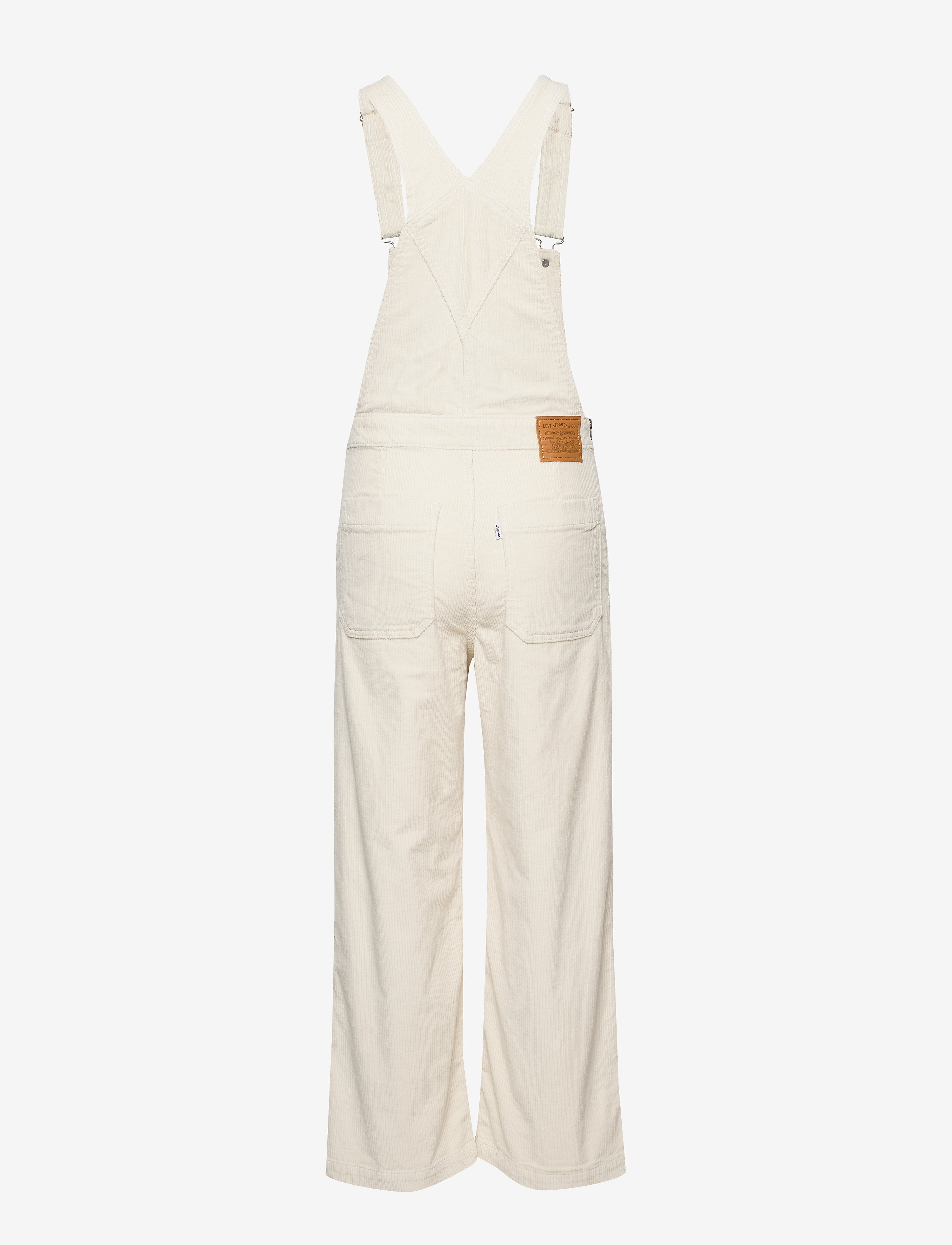 LEVI´S Women - RIBCAGE WL CROP OVERALL ECRU W - neutrals - 1