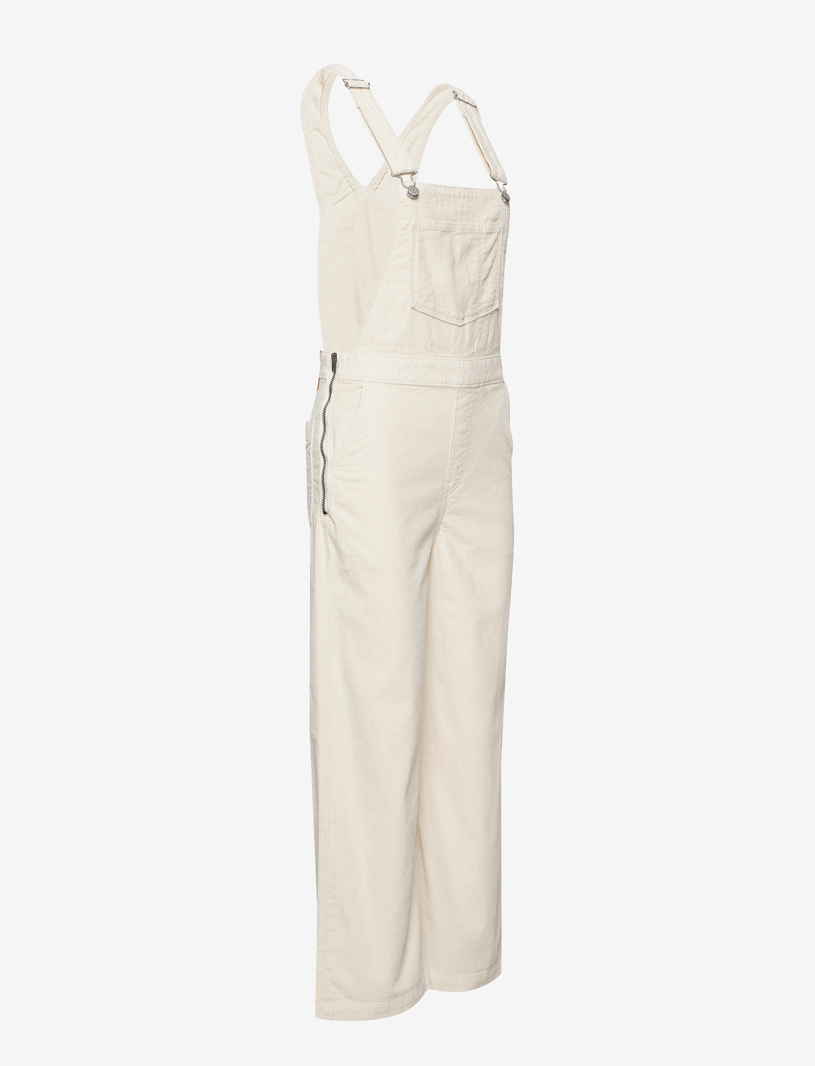 LEVI´S Women - RIBCAGE WL CROP OVERALL ECRU W - neutrals - 2