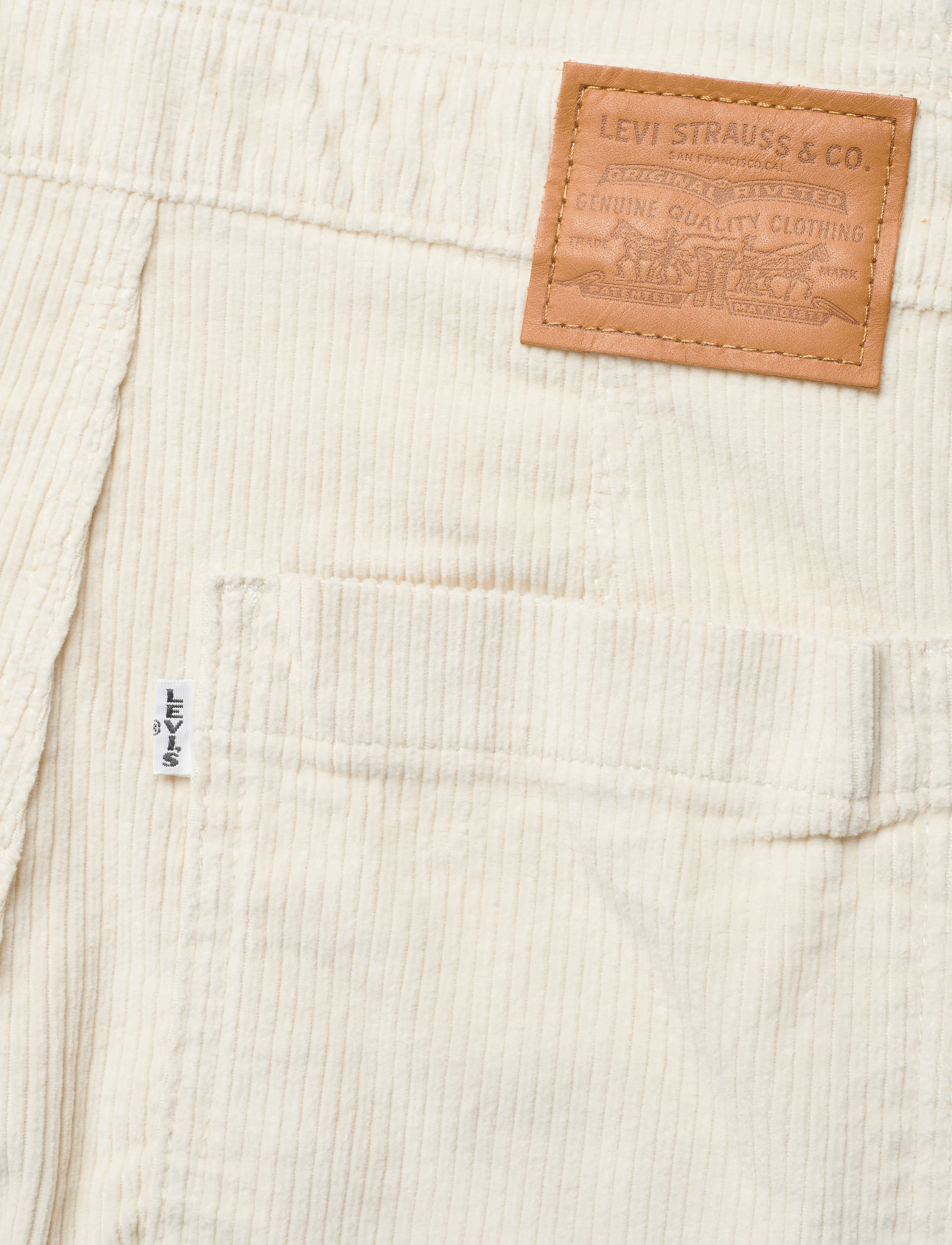 LEVI´S Women - RIBCAGE WL CROP OVERALL ECRU W - neutrals - 5
