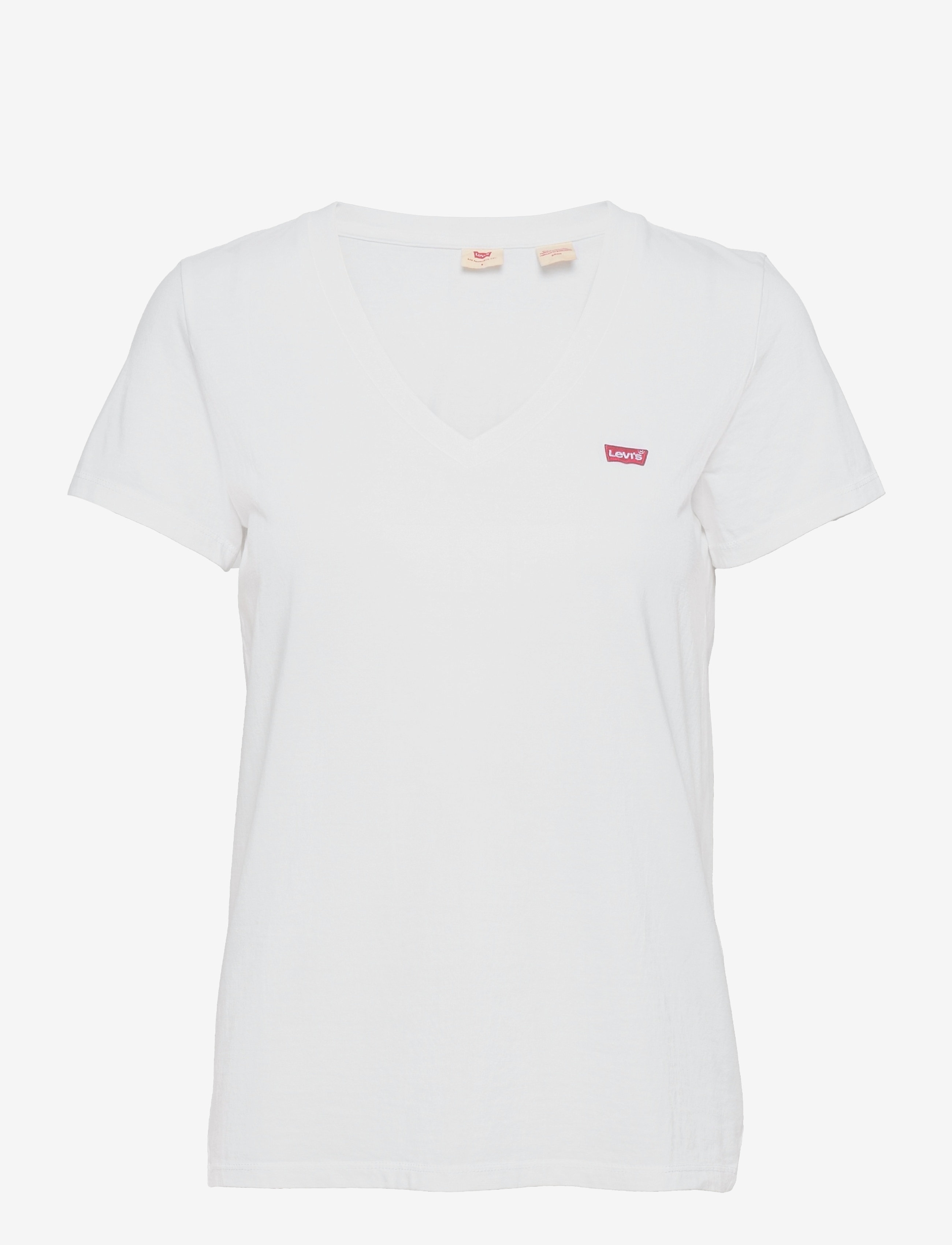 LEVI'S Perfect Vneck Weiß + Jersey Weiß - XS - Damen