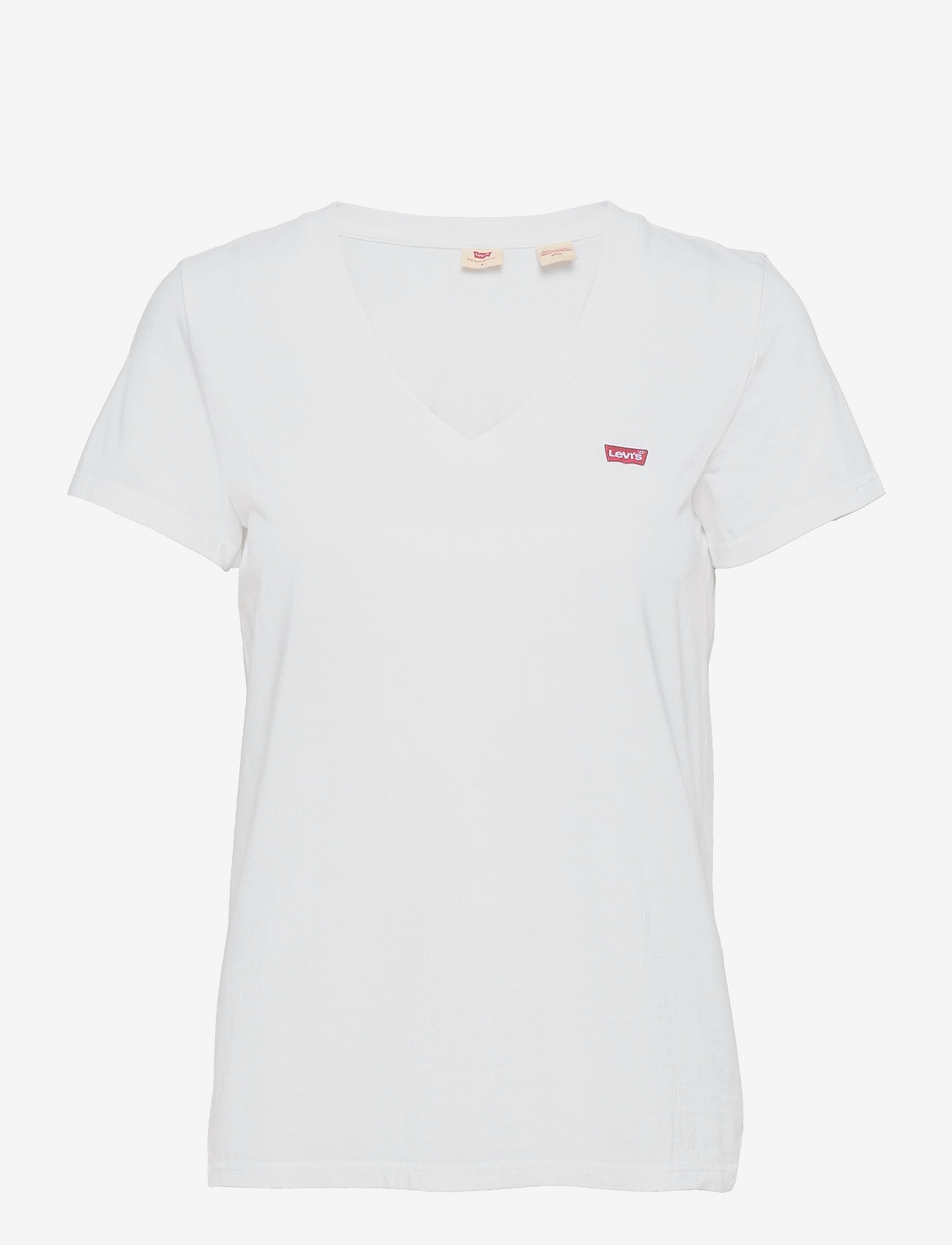 LEVI´S Women - PERFECT VNECK WHITE + - t-shirts - neutrals - 1
