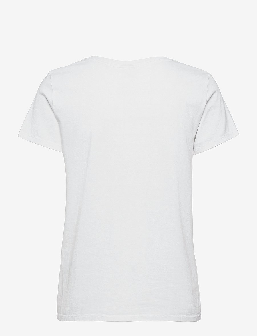 Levi's® - PERFECT VNECK WHITE + JERSEY - t-paidat - neutrals - 2